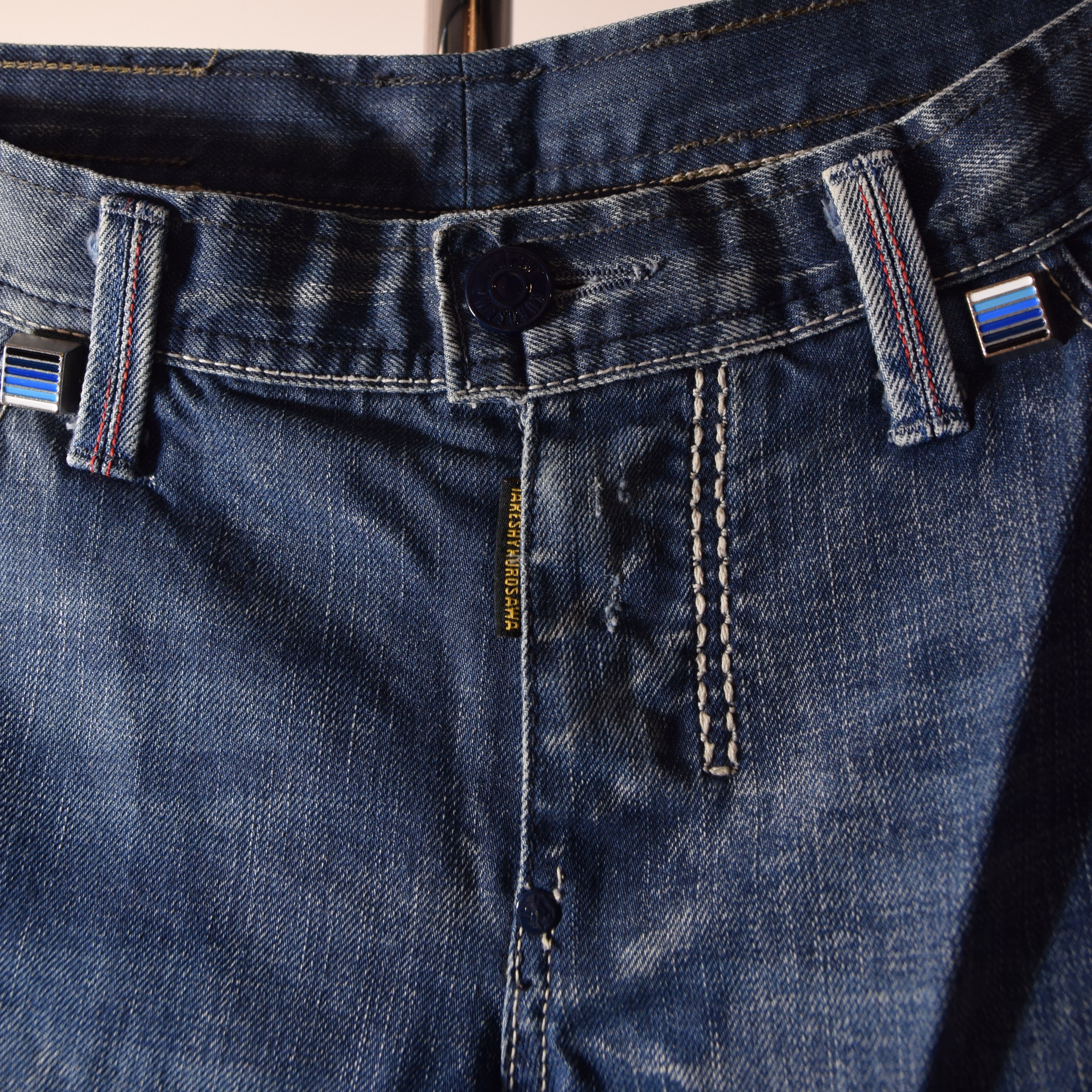 Takeshy Kurosawa DRILL STONES DENIM JAPAN TAKESHY KUROSAWA JEANS 38 Size US 38 / EU 54 - 6 Thumbnail
