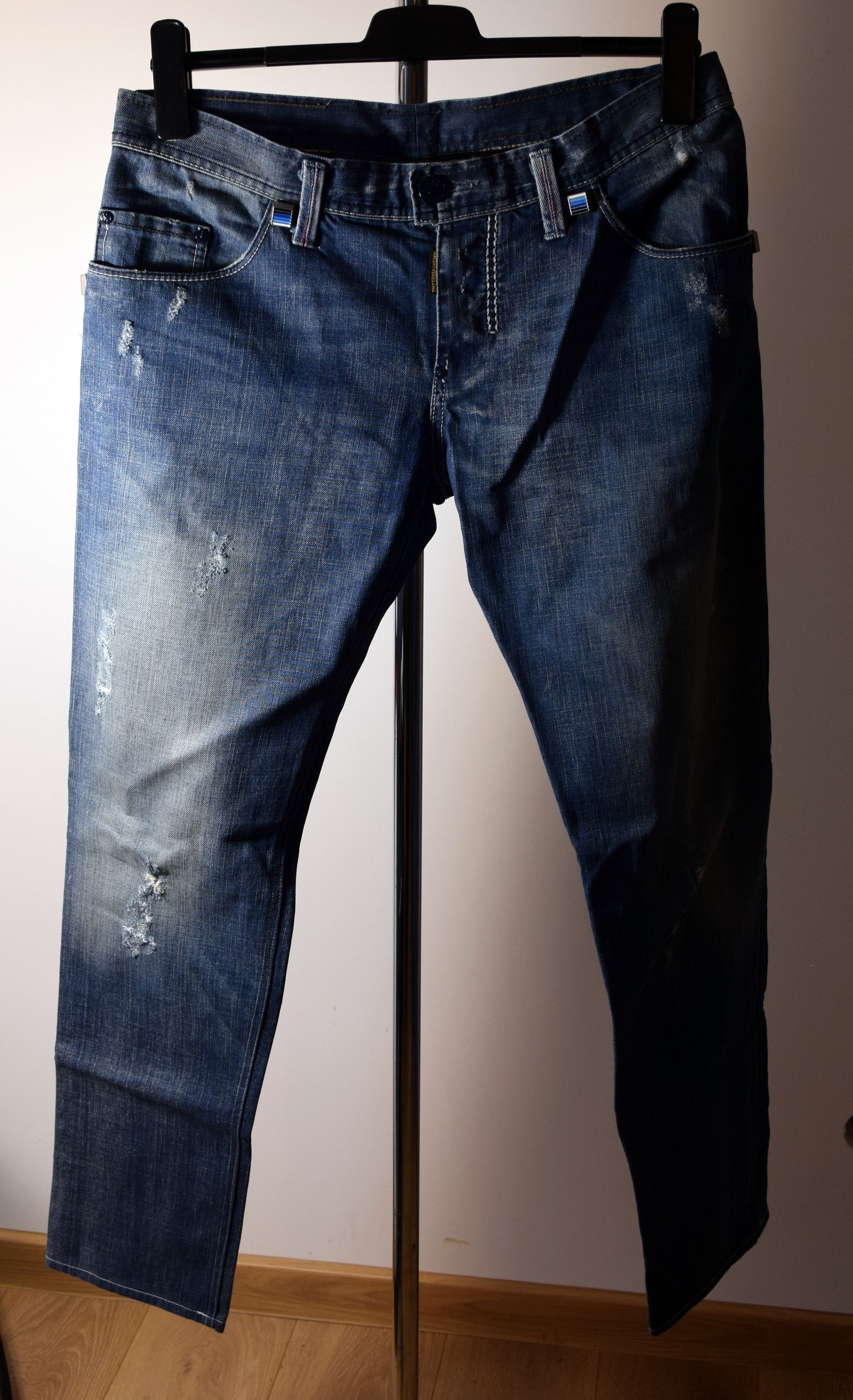 Takeshy Kurosawa DRILL STONES DENIM JAPAN TAKESHY KUROSAWA JEANS 38 Size US 38 / EU 54 - 2 Thumbnail