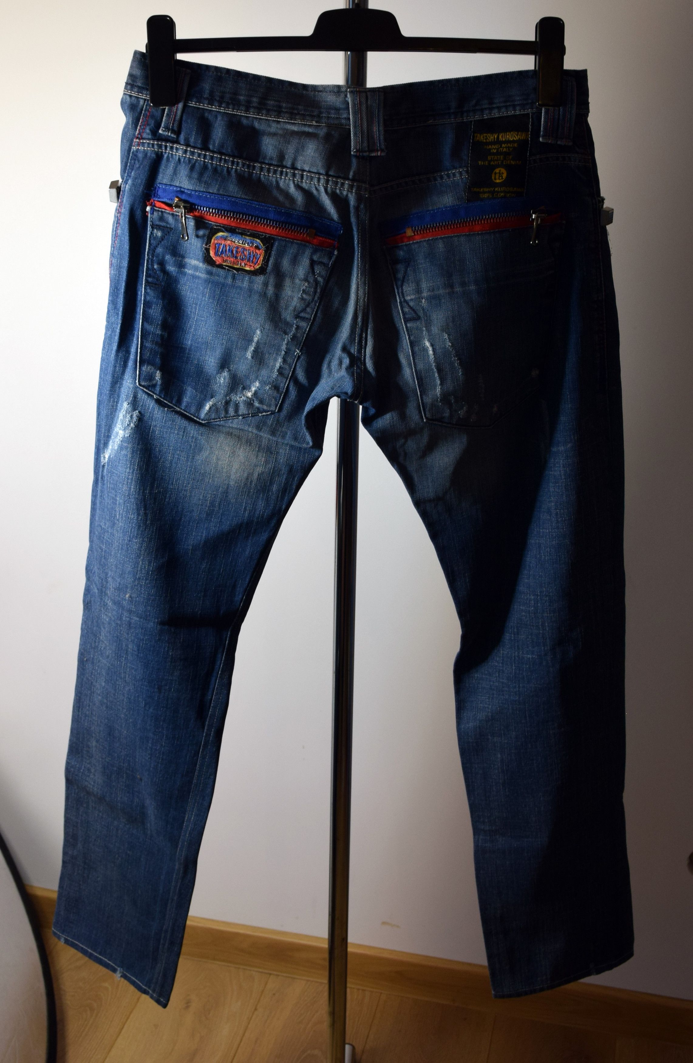 Takeshy Kurosawa DRILL STONES DENIM JAPAN TAKESHY KUROSAWA JEANS 38 Size US 38 / EU 54 - 1 Thumbnail
