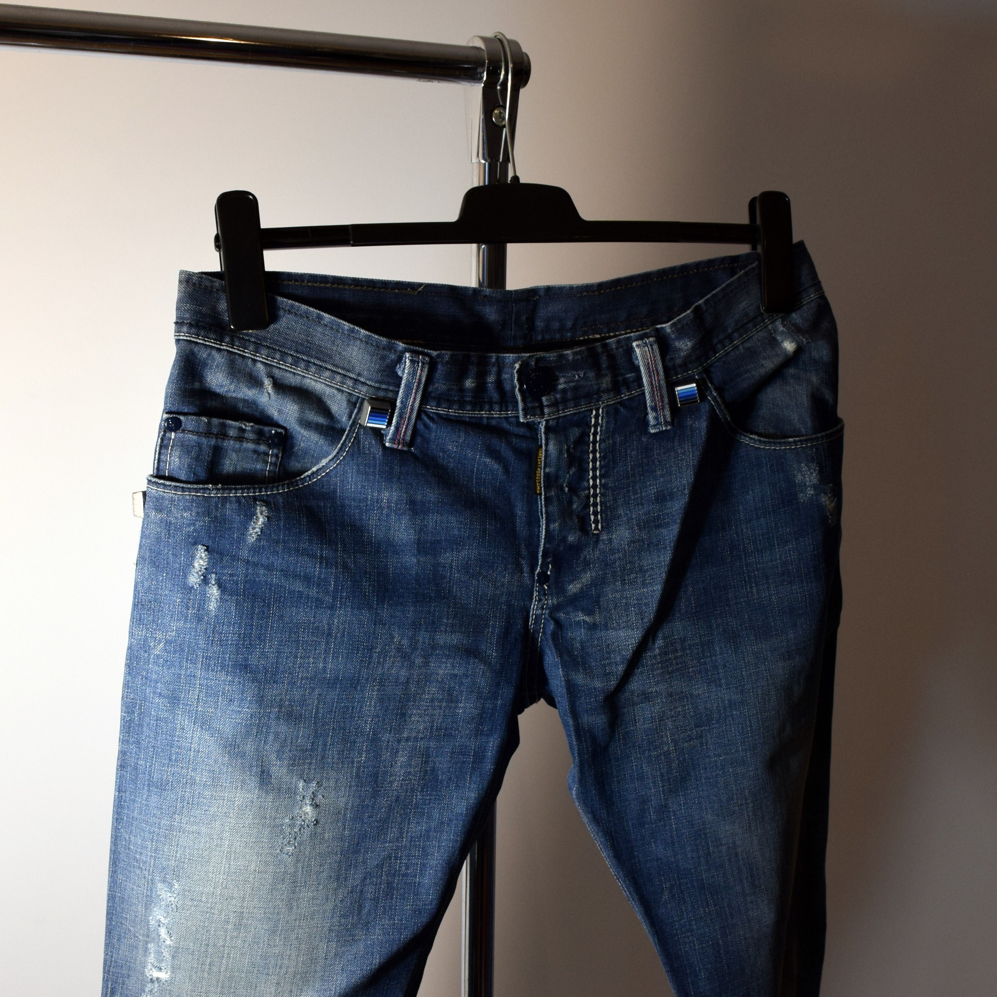 Takeshy Kurosawa DRILL STONES DENIM JAPAN TAKESHY KUROSAWA JEANS 38 Size US 38 / EU 54 - 5 Thumbnail