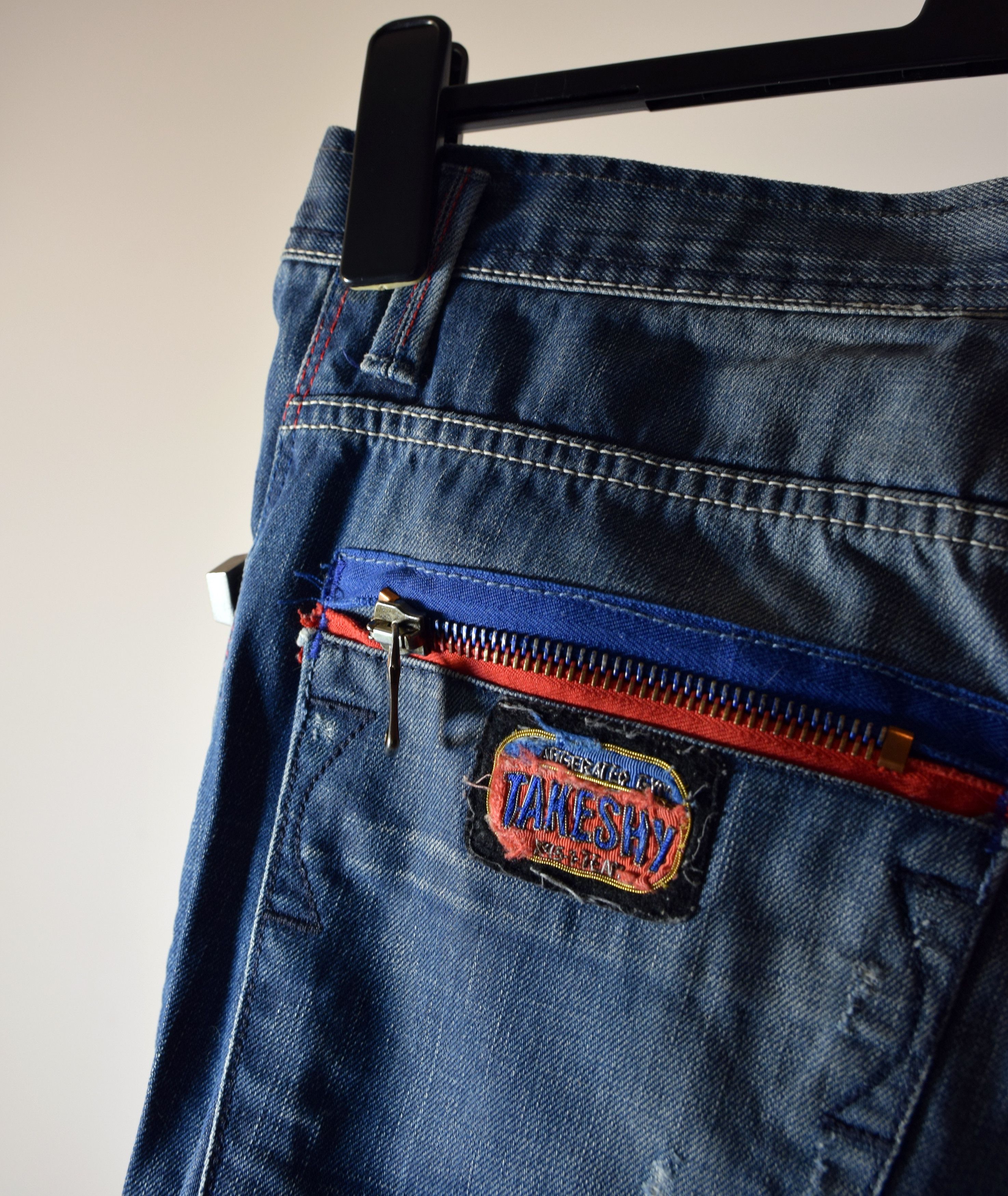 Takeshy Kurosawa DRILL STONES DENIM JAPAN TAKESHY KUROSAWA JEANS 38 Size US 38 / EU 54 - 9 Thumbnail