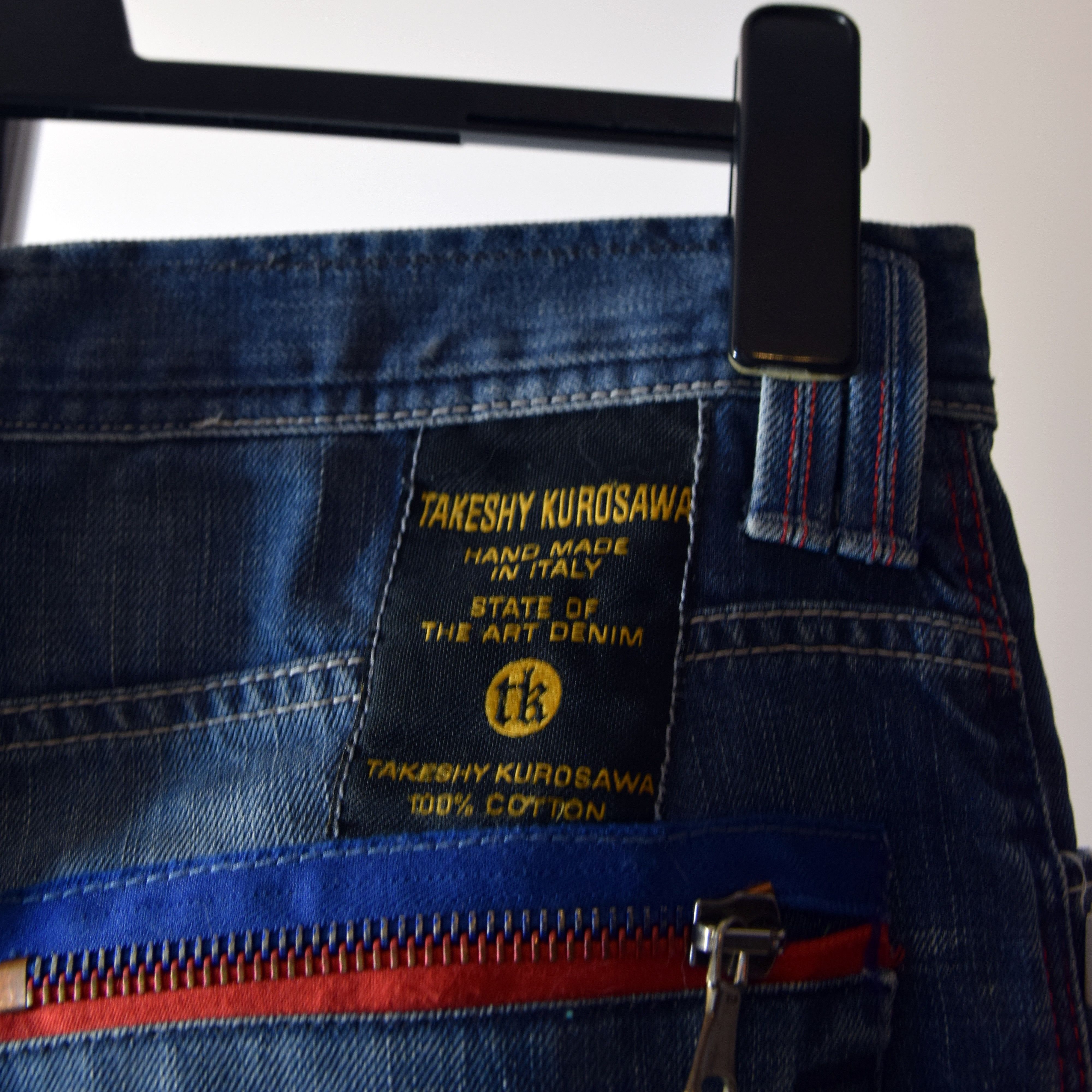 Takeshy Kurosawa DRILL STONES DENIM JAPAN TAKESHY KUROSAWA JEANS 38 Size US 38 / EU 54 - 11 Thumbnail