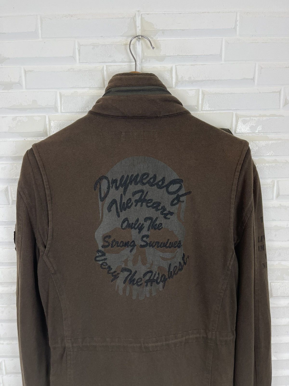 In The Attic Affliction Style Skull IN THE ATTIC PUNK JACKET STREETWEAR Size US M / EU 48-50 / 2 - 5 Thumbnail