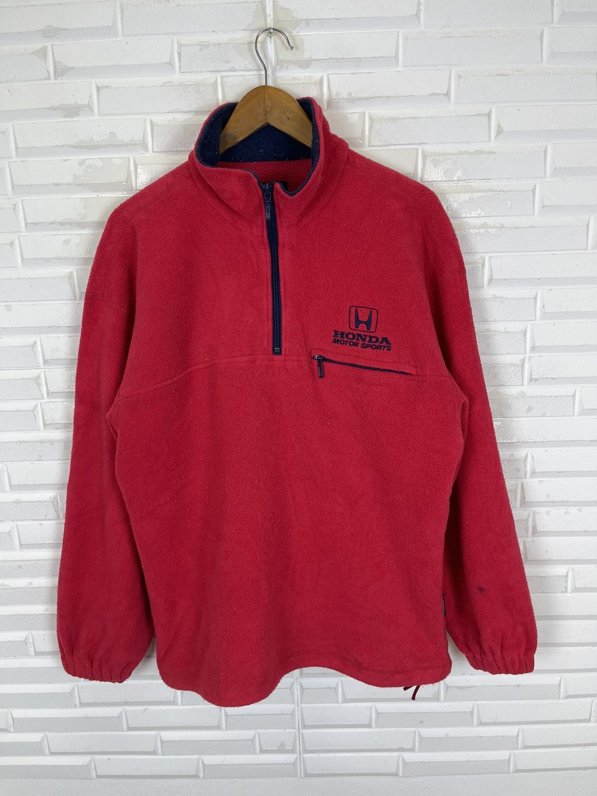 Honda VINTAGE HONDA MOTORSPORT JDM FLEECE Size US M / EU 48-50 / 2 - 2 Thumbnail