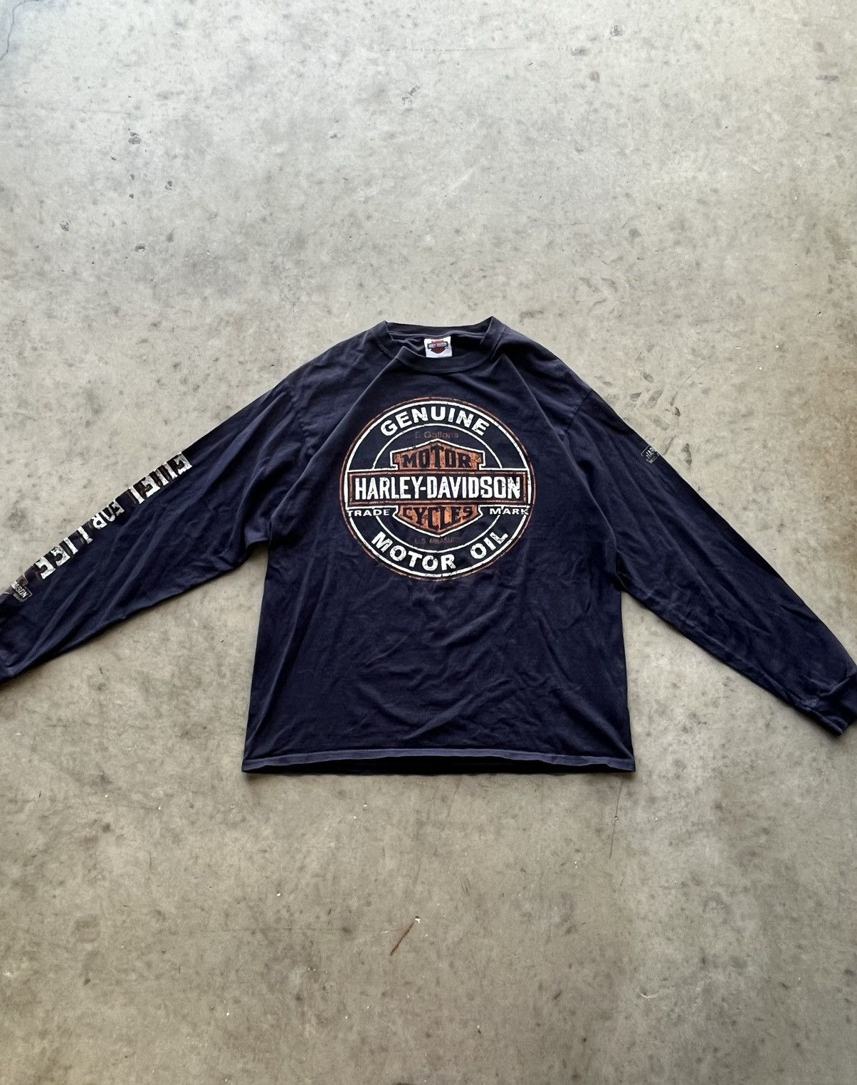 Harley Boxy Crew Tee, Suede main image 1
