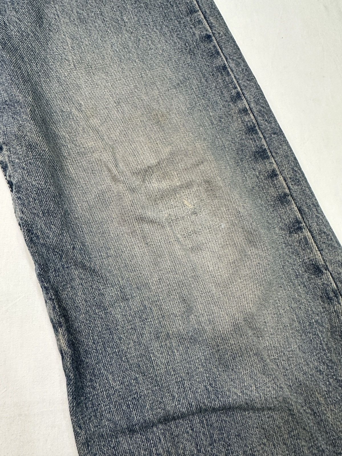 Japanese Brand Vintage Factory Evisu design selvedge denim jeans Size US 27 - 5 Thumbnail