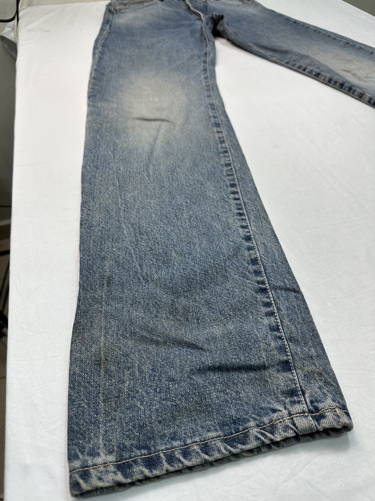 Japanese Brand Vintage Factory Evisu design selvedge denim jeans Size US 27 - 6 Thumbnail