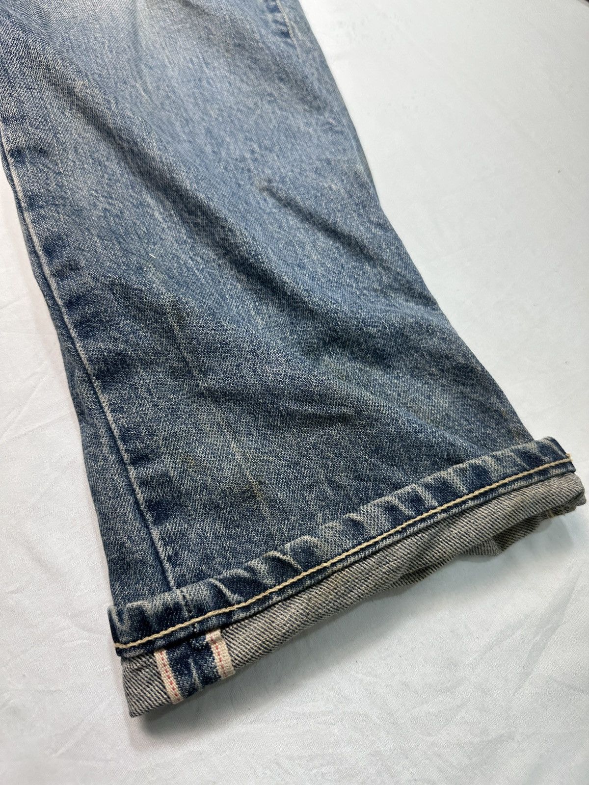 Japanese Brand Vintage Factory Evisu design selvedge denim jeans Size US 27 - 14 Thumbnail