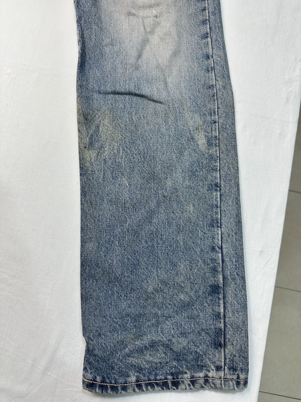 Japanese Brand Vintage Factory Evisu design selvedge denim jeans Size US 27 - 4 Thumbnail
