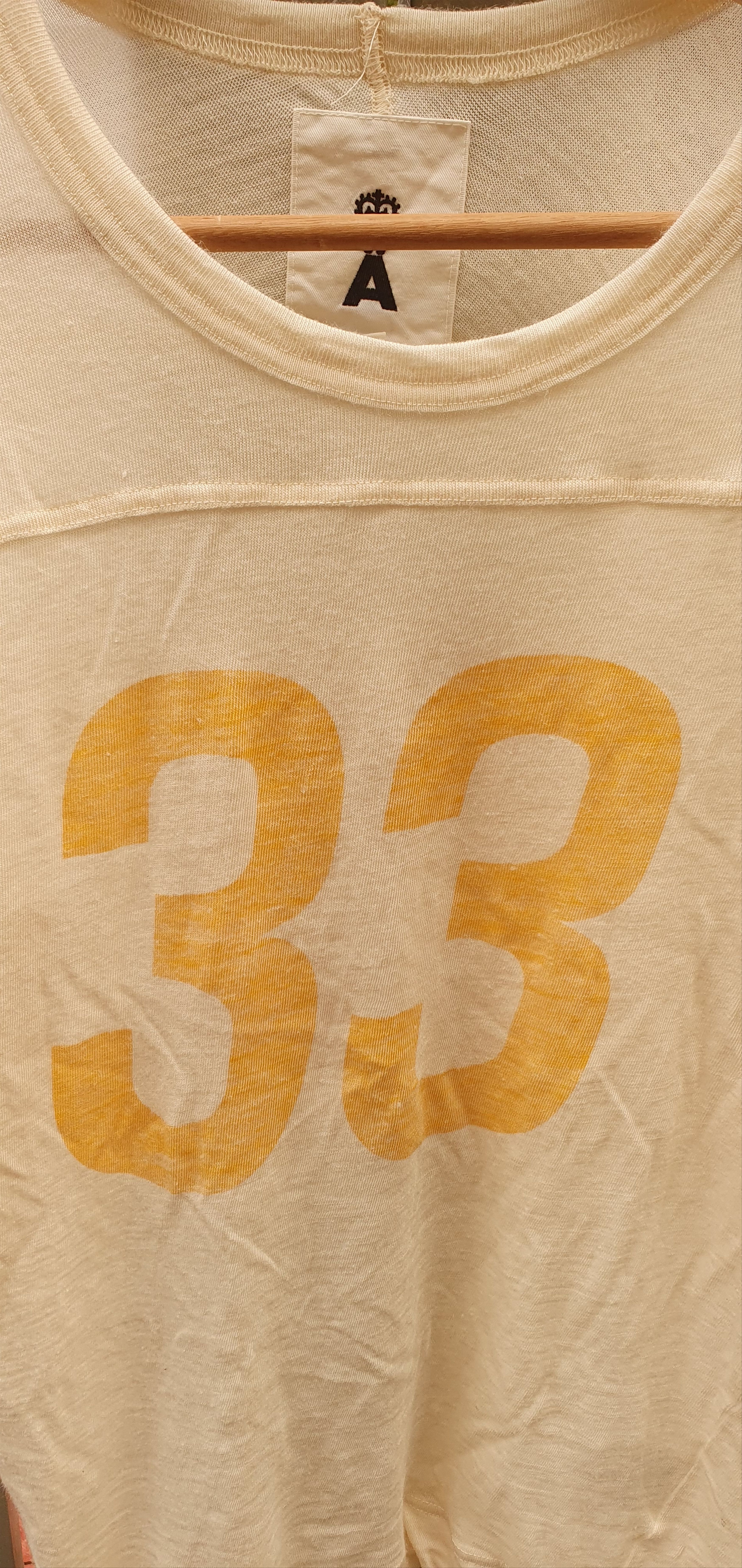 Japanese Brand Ä 33 Y2k Football NCAA Style t-Shirt Size US L / EU 52-54 / 3 - 6 Thumbnail