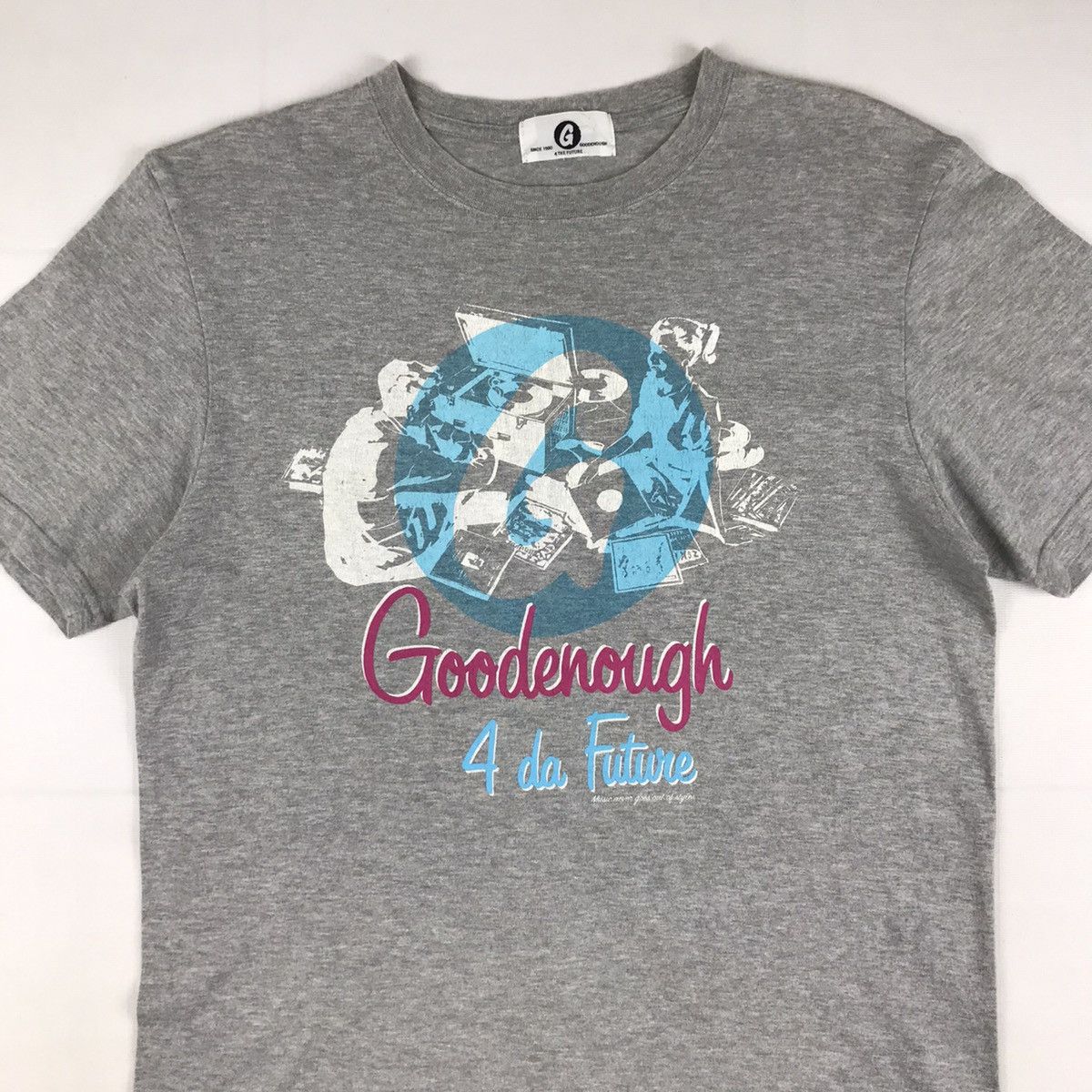 GOODENOUGH × Hiroshi Fujiwara × Vintage Vintage 1990 Goodenough 4 The Future Streetwear Shirt Size US M / EU 48-50 / 2 - 2 Thumbnail