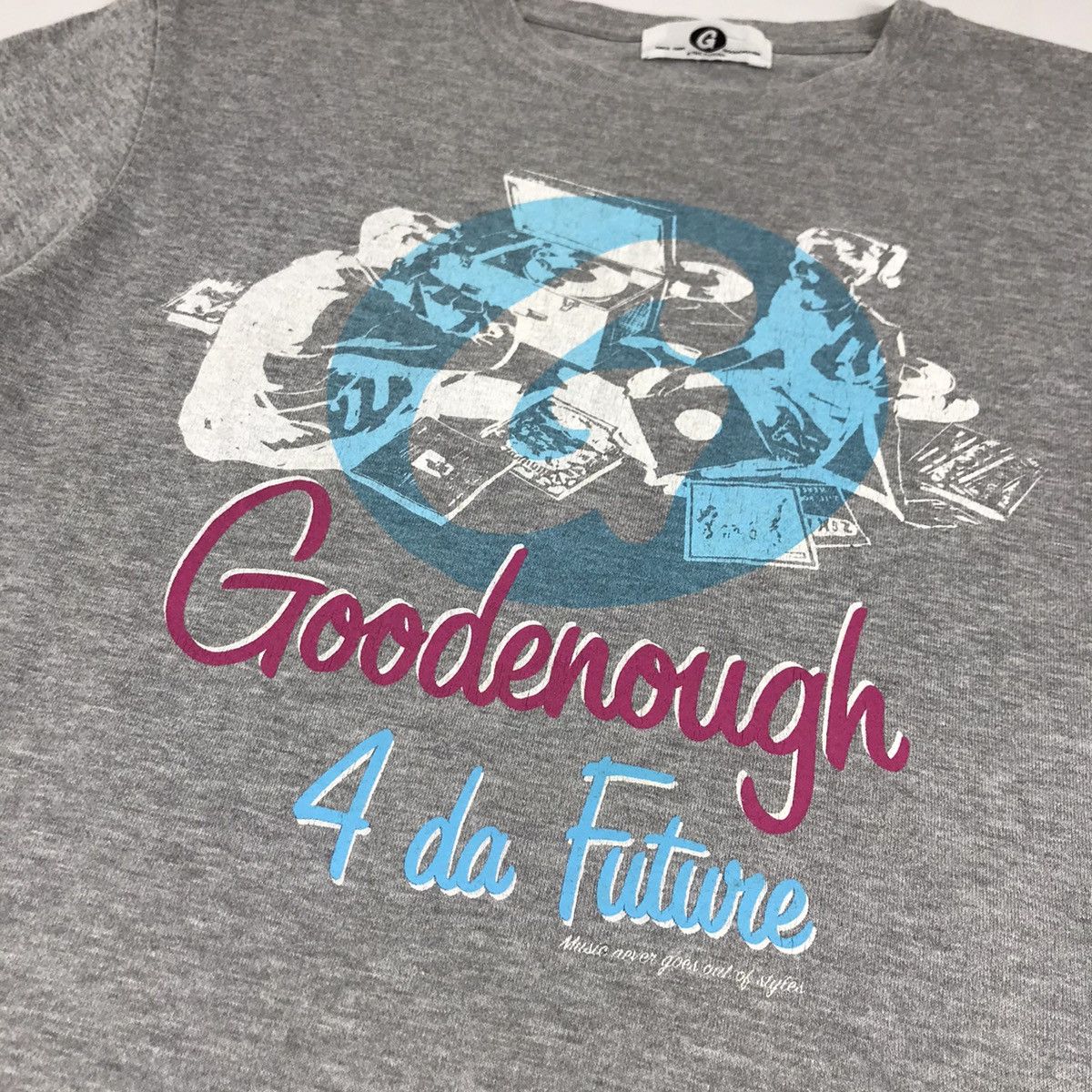 GOODENOUGH × Hiroshi Fujiwara × Vintage Vintage 1990 Goodenough 4 The Future Streetwear Shirt Size US M / EU 48-50 / 2 - 3 Thumbnail