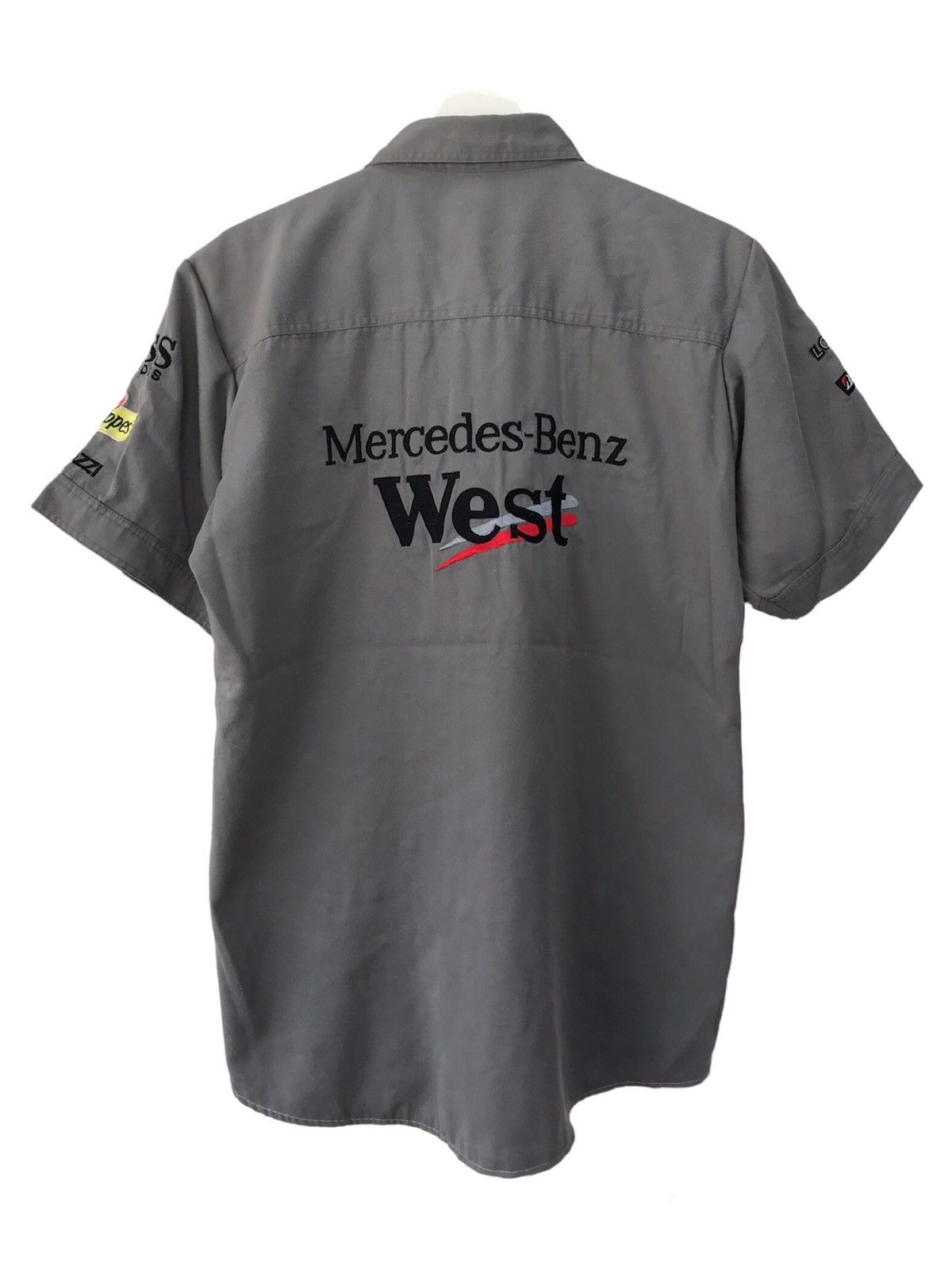 Mercedes-Benz × Vintage Mercedes Benz West Racing Shirt Size US M / EU 48-50 / 2 - 2 Thumbnail