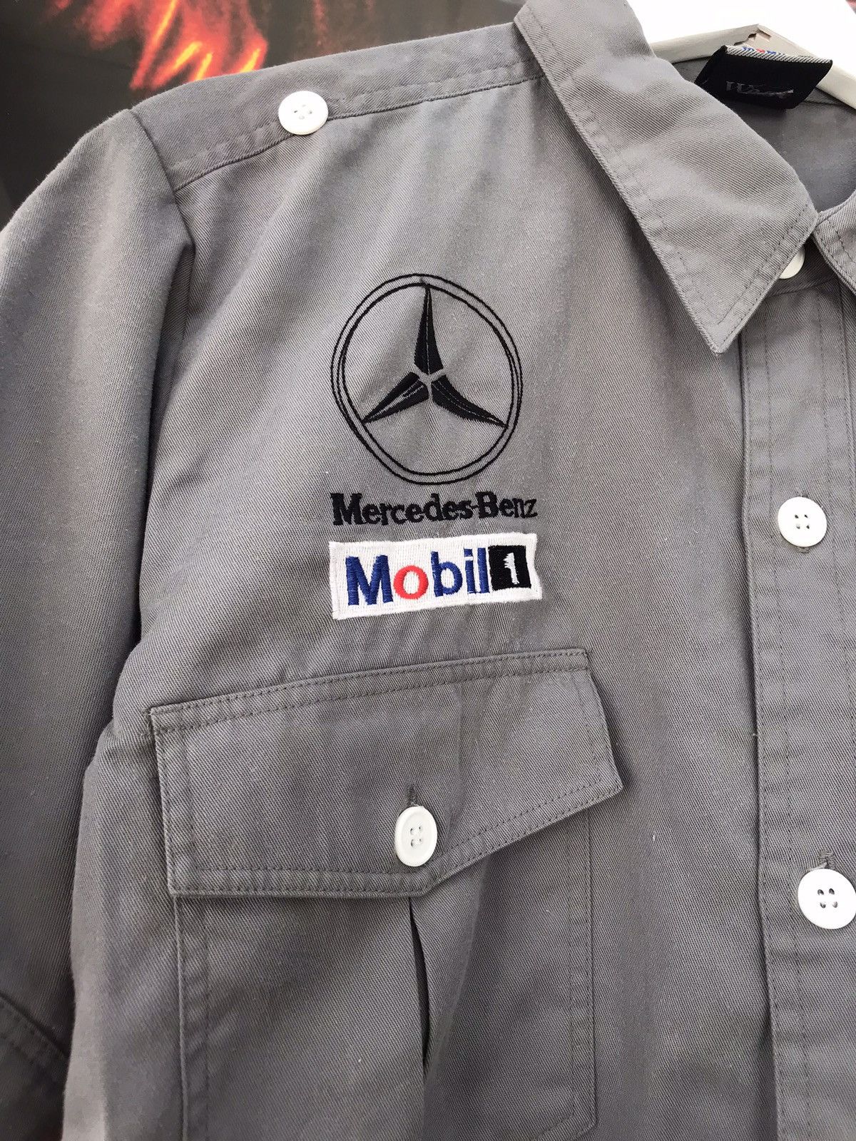 Mercedes-Benz × Vintage Mercedes Benz West Racing Shirt Size US M / EU 48-50 / 2 - 3 Thumbnail