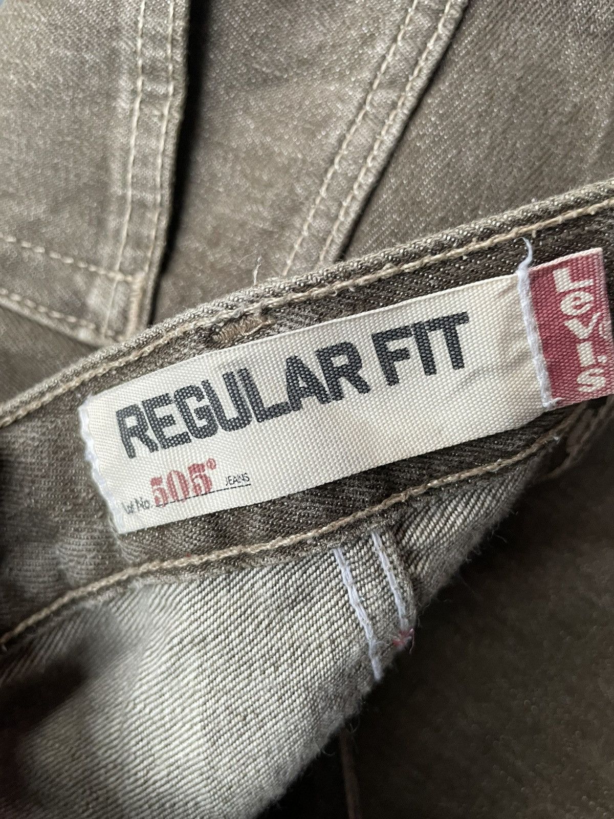 Levi's × Vintage Vintage 2008 Levis 505 Distresed Denim Size US 34 / EU 50 - 11 Thumbnail
