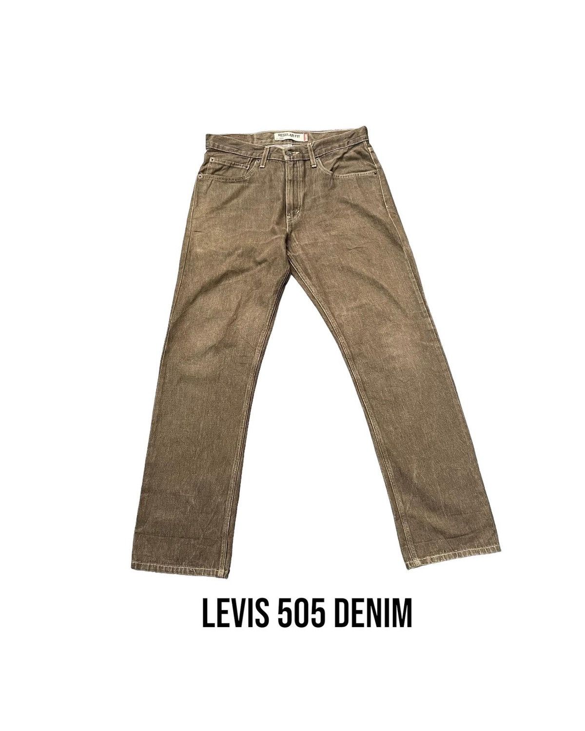 Levi's × Vintage Vintage 2008 Levis 505 Distresed Denim Size US 34 / EU 50 - 1 Thumbnail