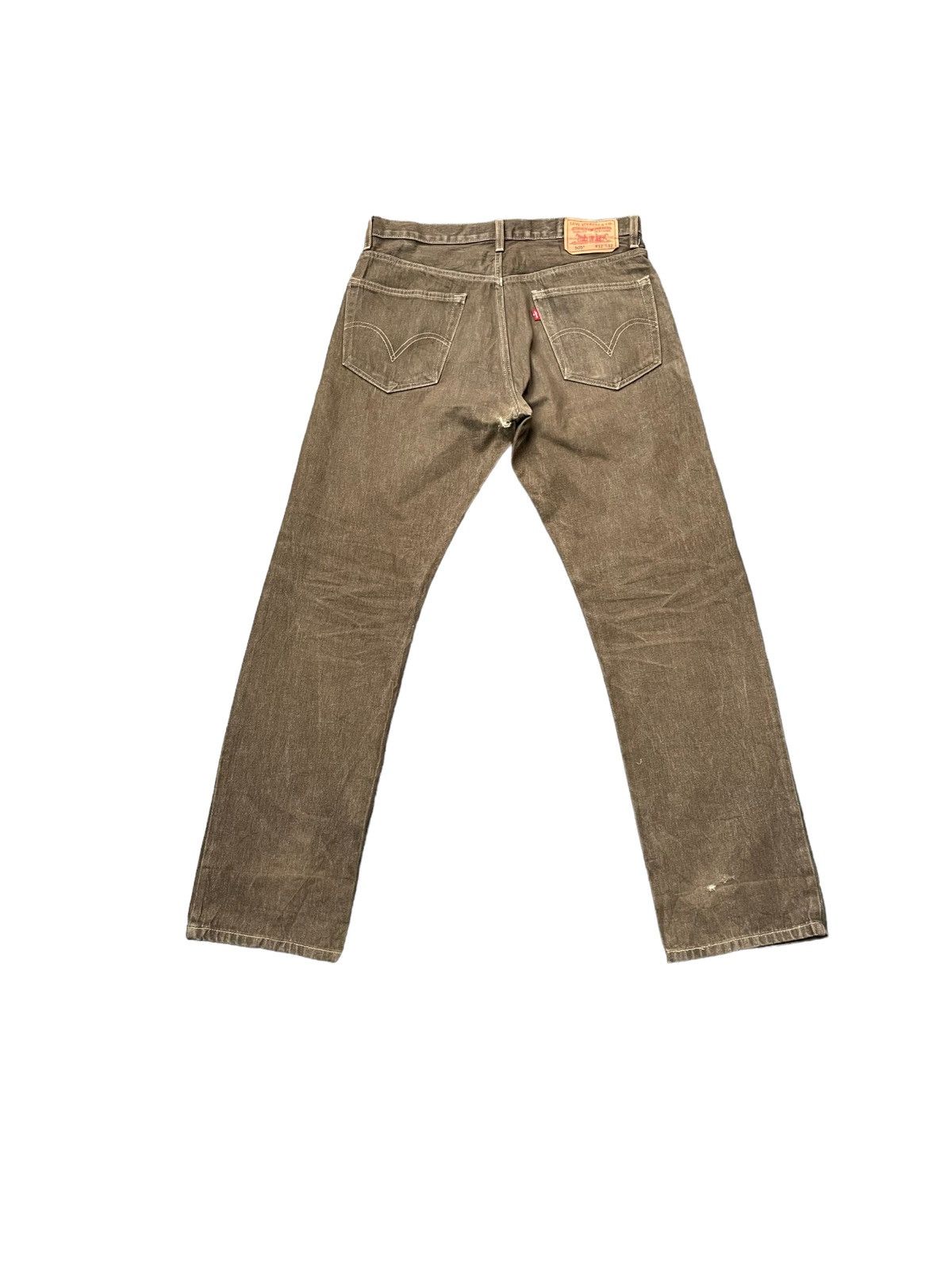 Levi's × Vintage Vintage 2008 Levis 505 Distresed Denim Size US 34 / EU 50 - 5 Thumbnail