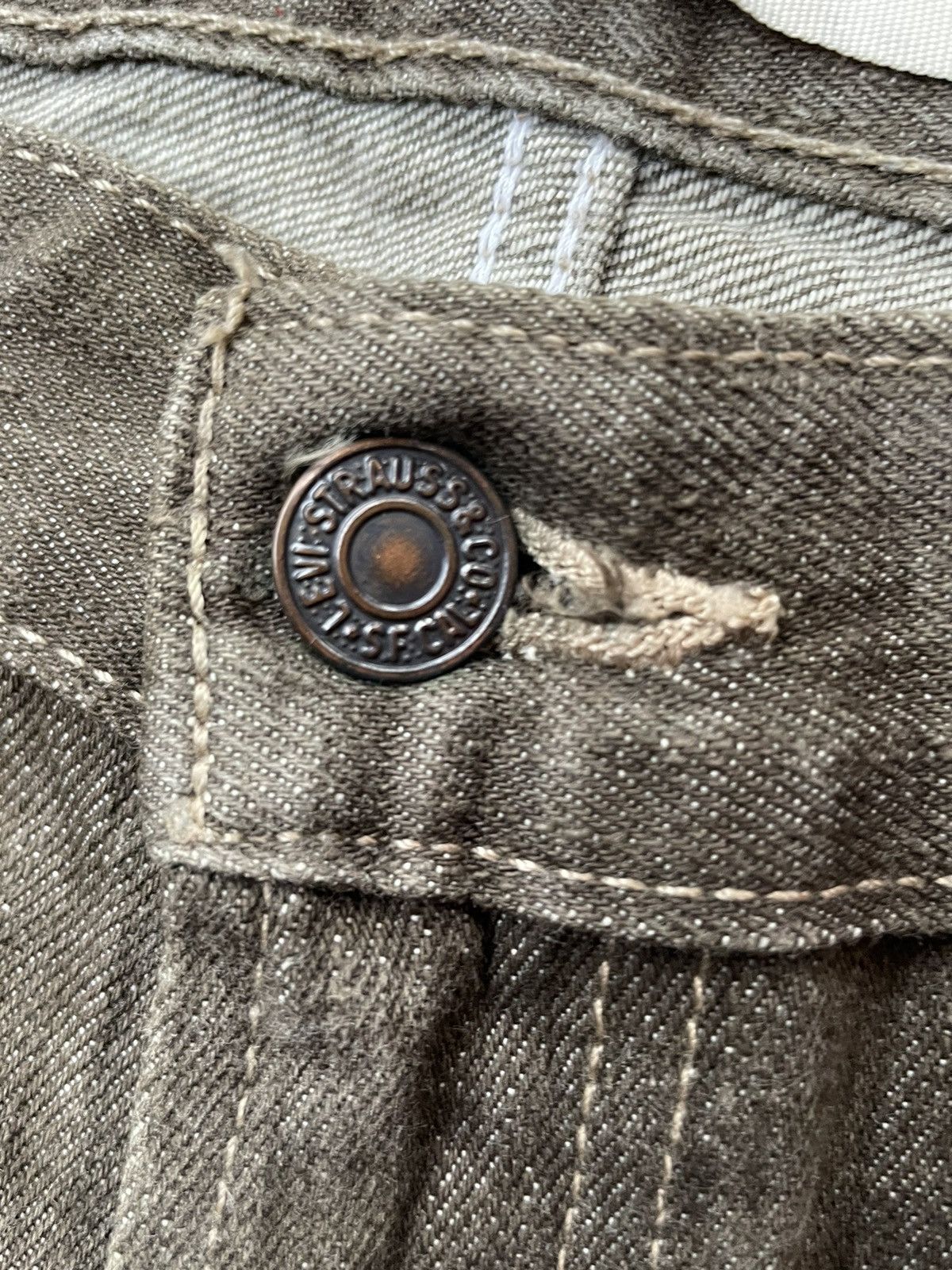 Levi's × Vintage Vintage 2008 Levis 505 Distresed Denim Size US 34 / EU 50 - 15 Thumbnail