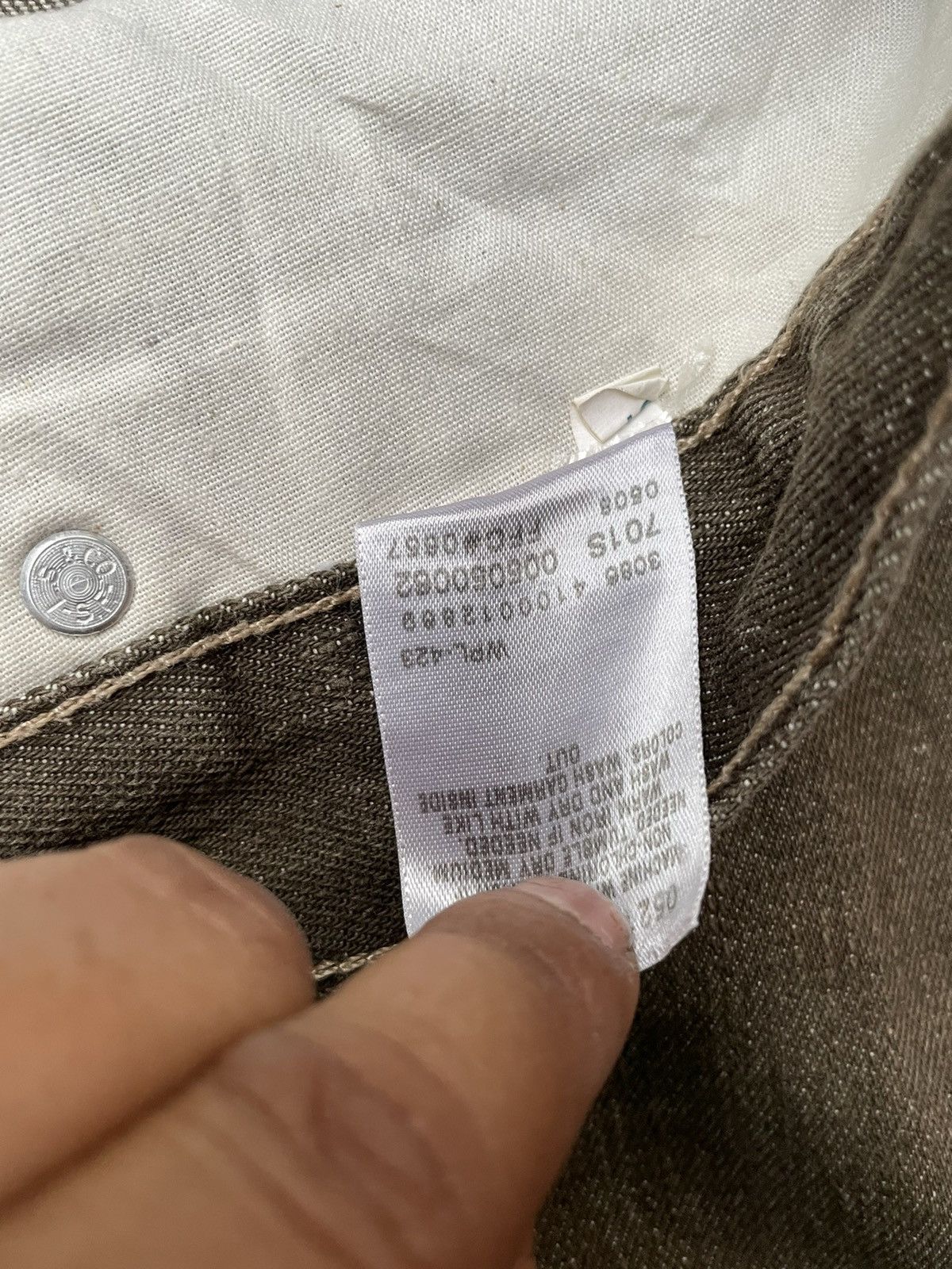 Levi's × Vintage Vintage 2008 Levis 505 Distresed Denim Size US 34 / EU 50 - 12 Thumbnail