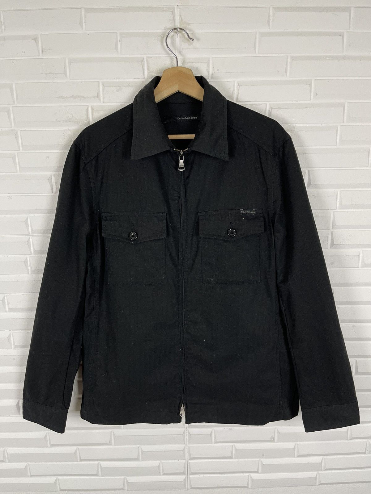 Calvin Klein Black CALVIN KLEIN New York Street Fashion Size US L / EU 52-54 / 3 - 5 Thumbnail
