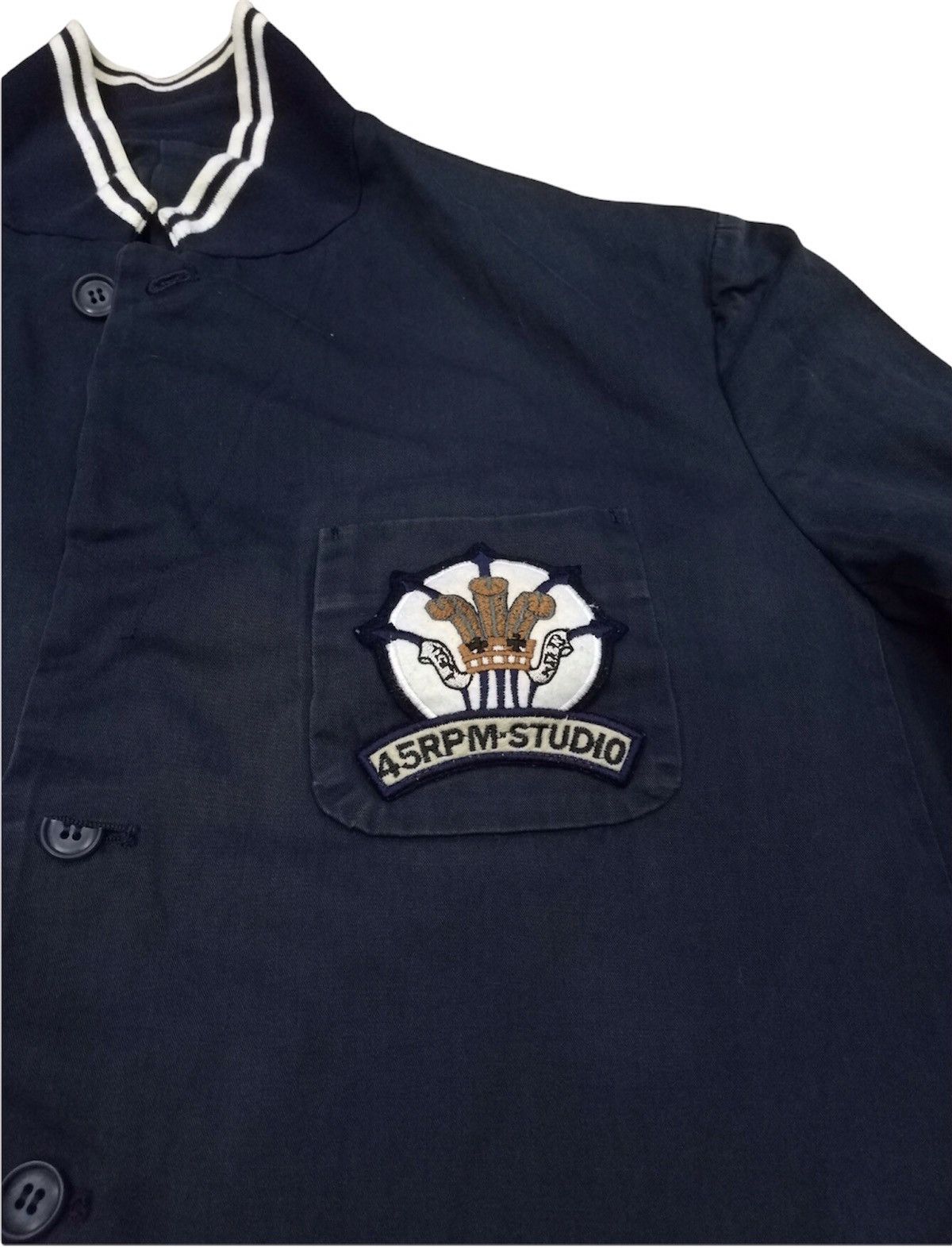 45rpm × Japanese Brand 45rpm Japanese Streetwear Button Up Jacket Size US L / EU 52-54 / 3 - 2 Thumbnail