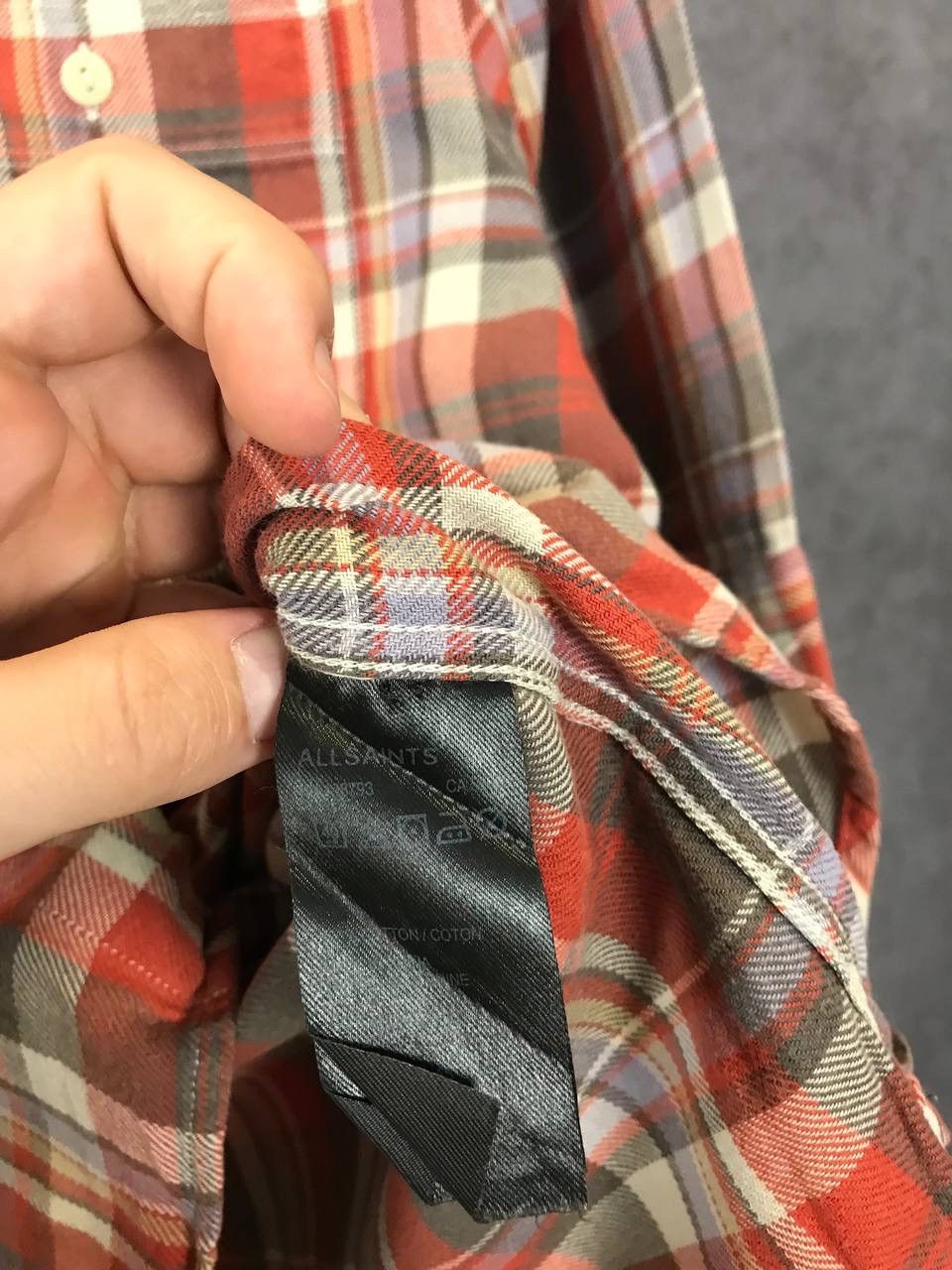 Allsaints Allsaints vintage flannel shirt Size US M / EU 48-50 / 2 - 5 Thumbnail