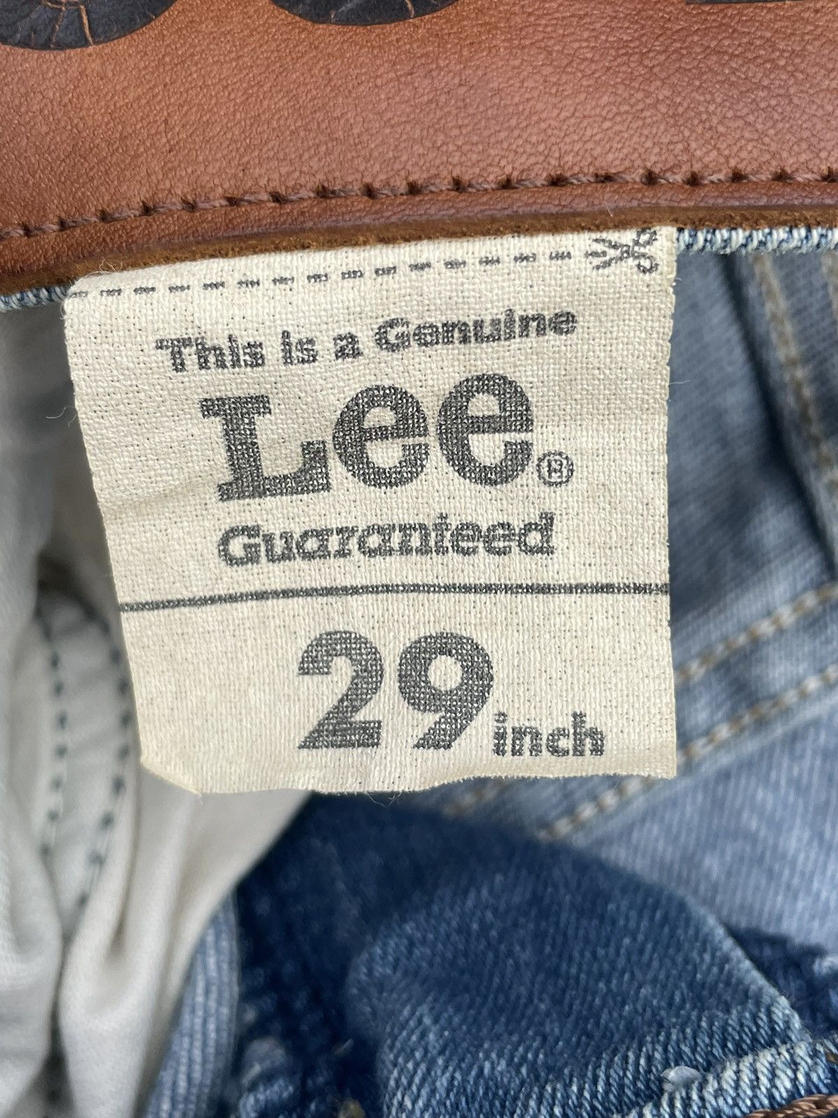 Lee Vintage Lee Riders Distresed Denim Size US 30 / EU 46 - 15 Thumbnail