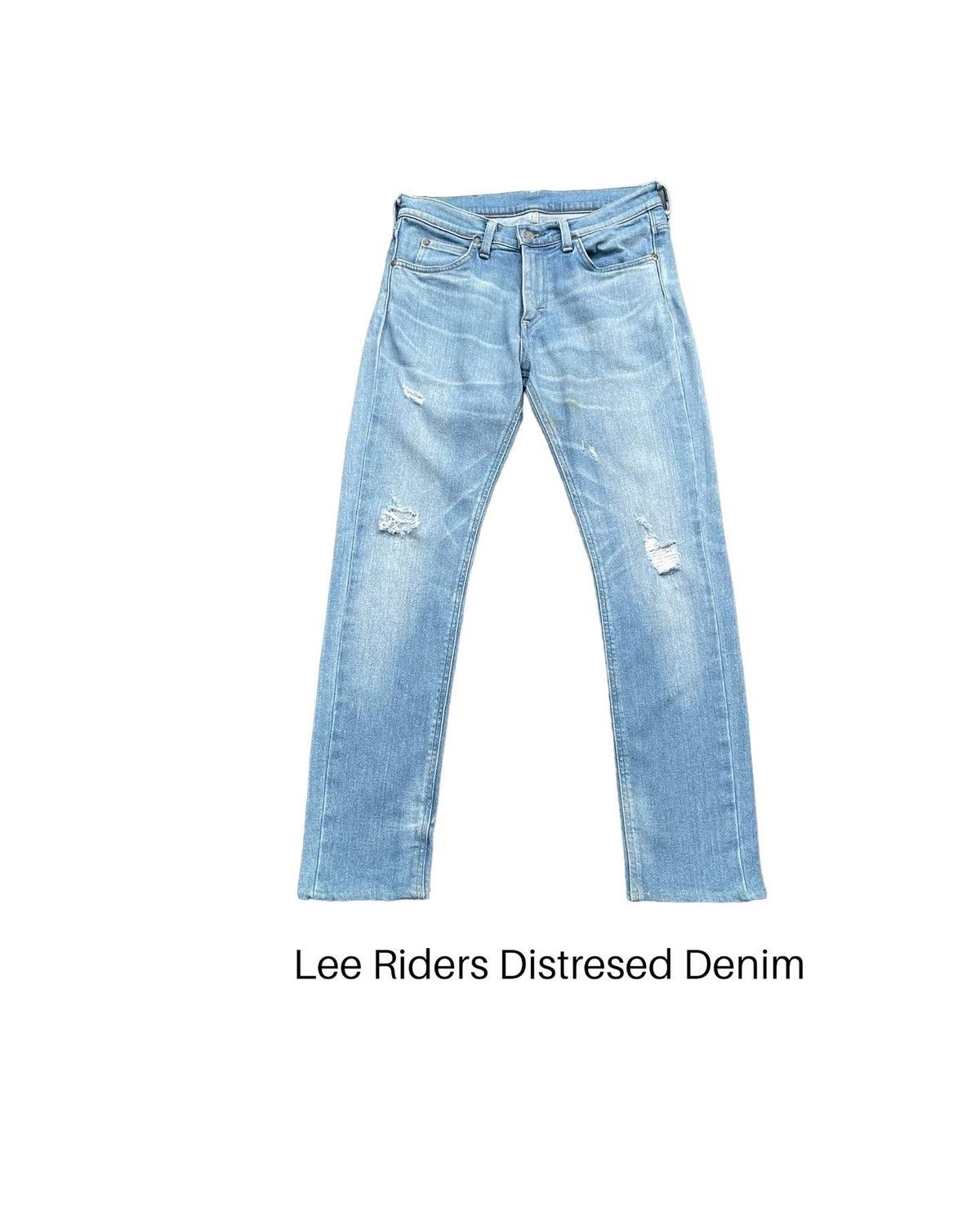 Lee Vintage Lee Riders Distresed Denim Size US 30 / EU 46 - 1 Thumbnail