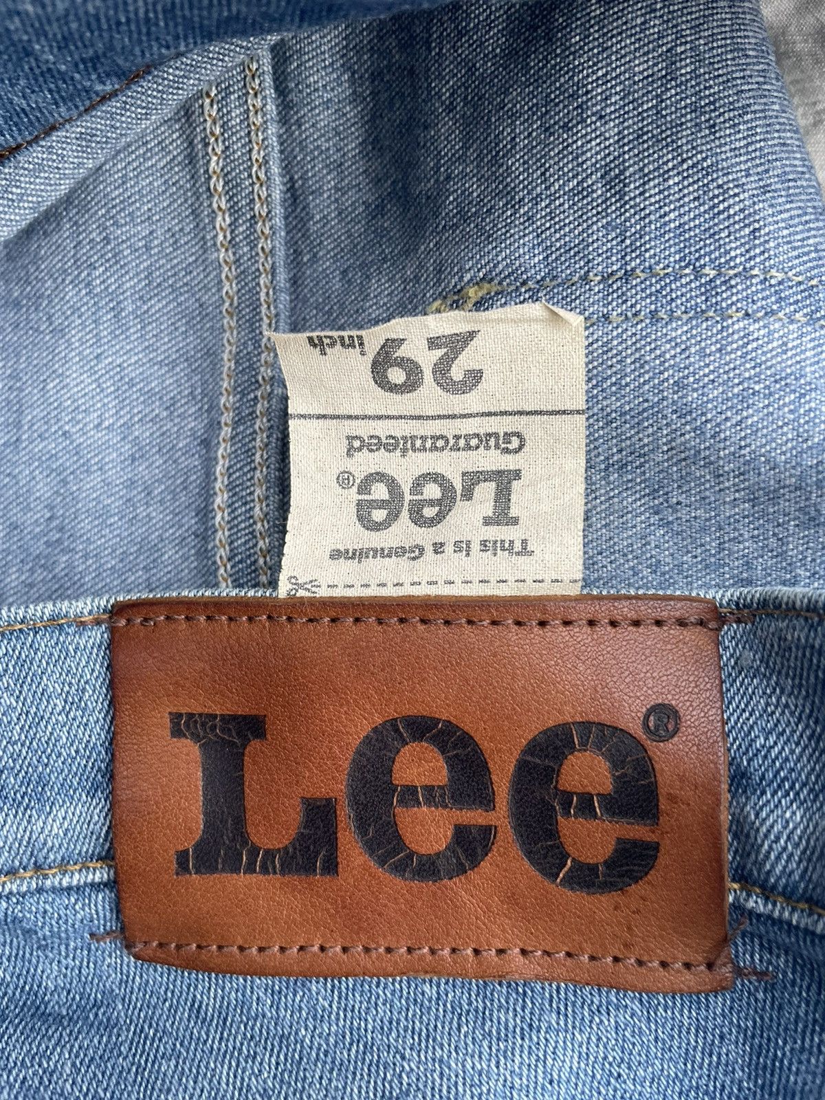 Lee Vintage Lee Riders Distresed Denim Size US 30 / EU 46 - 13 Thumbnail