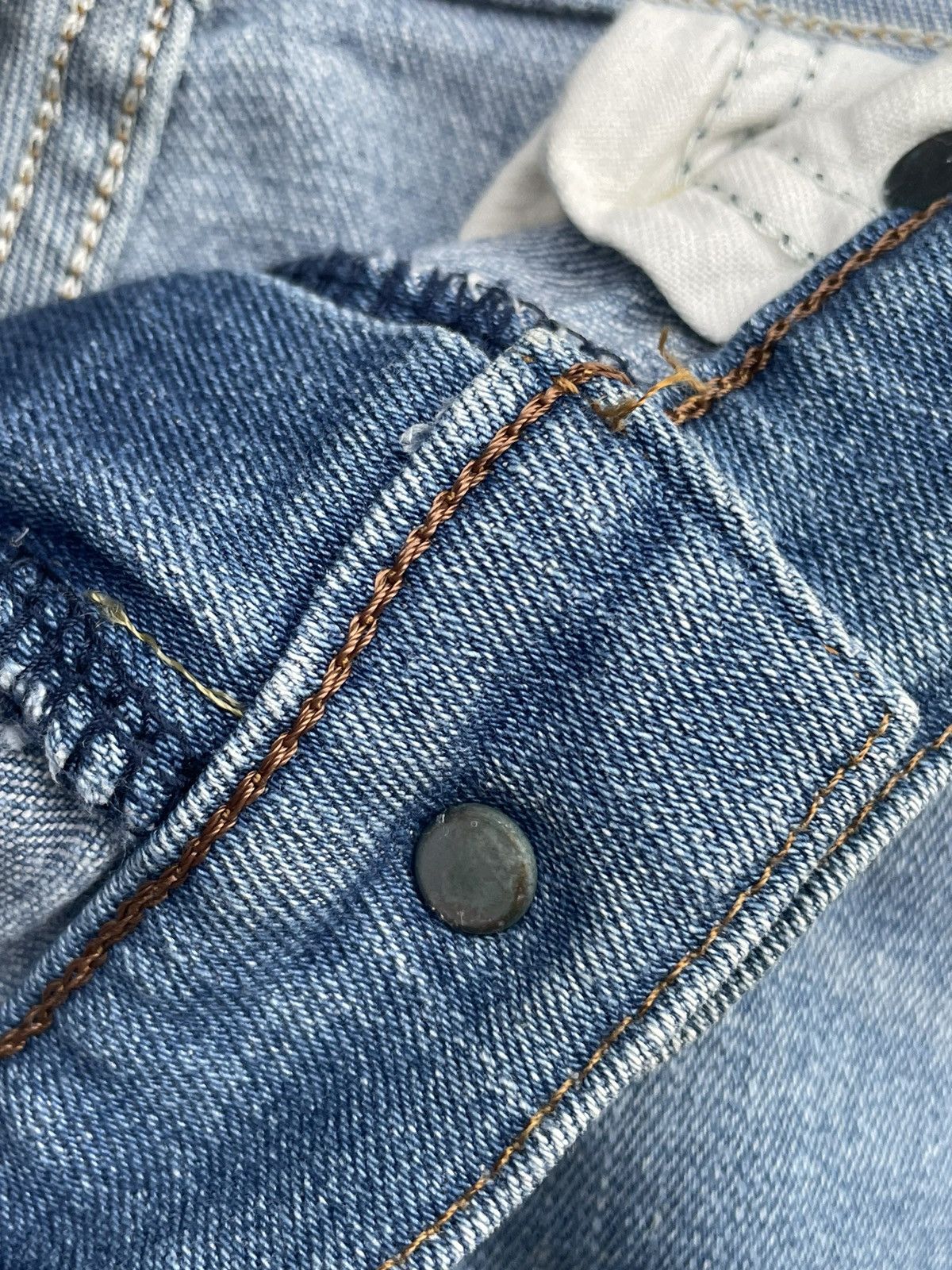 Lee Vintage Lee Riders Distresed Denim Size US 30 / EU 46 - 18 Thumbnail