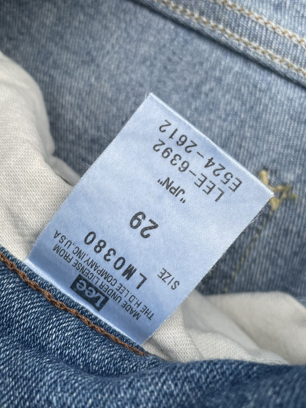 Lee Vintage Lee Riders Distresed Denim Size US 30 / EU 46 - 17 Thumbnail