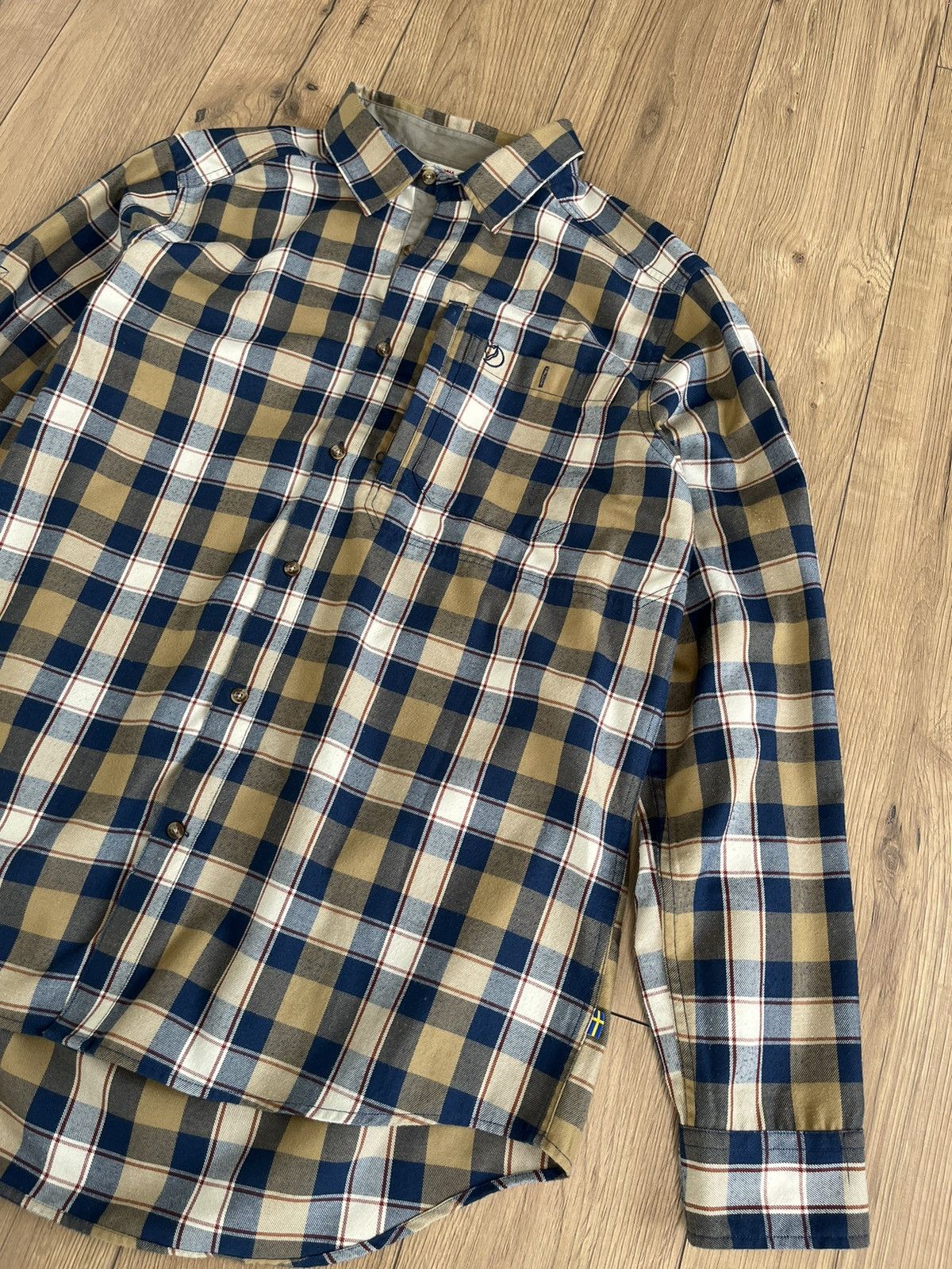 Fjallraven Fjallraven Fjallglim Flannel Checked Shirt Size US XXL / EU 58 / 5 - 7 Thumbnail