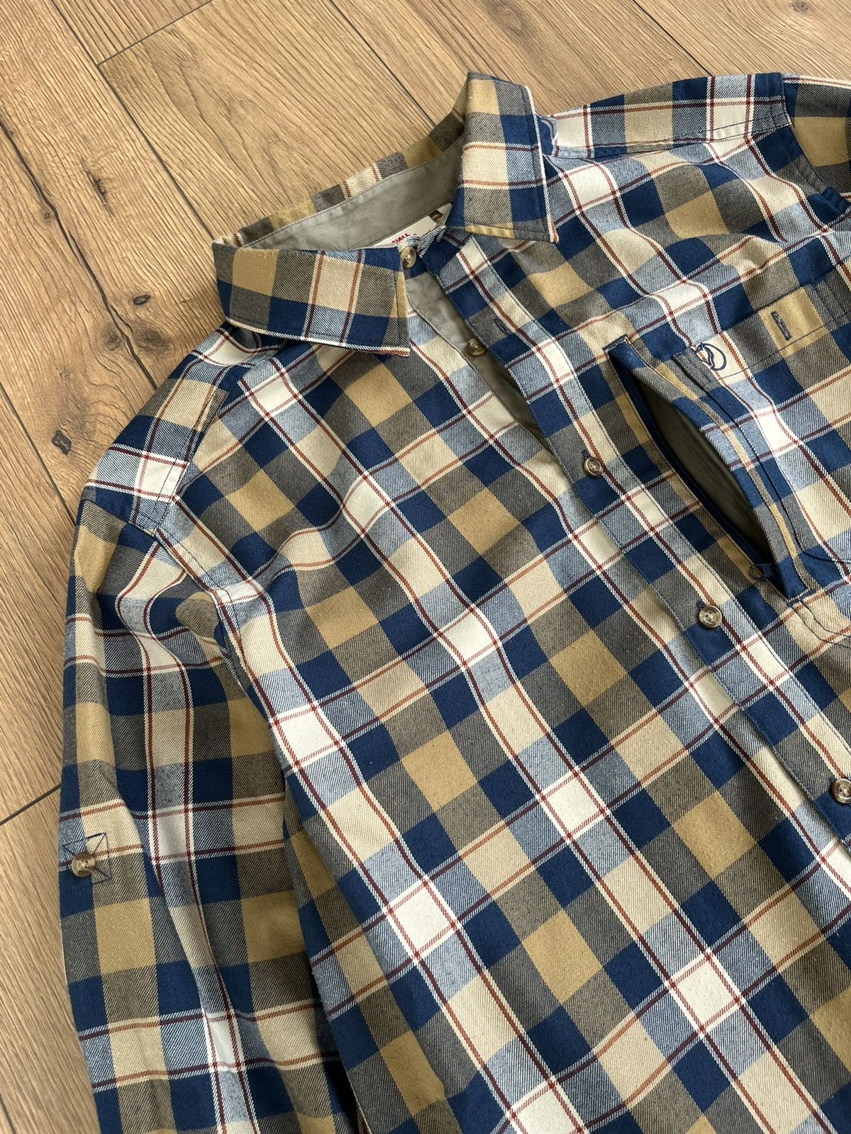 Fjallraven Fjallraven Fjallglim Flannel Checked Shirt Size US XXL / EU 58 / 5 - 5 Thumbnail
