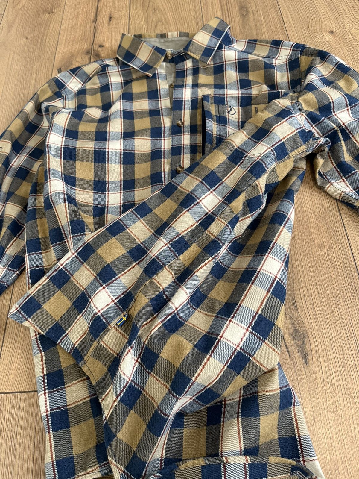 Fjallraven Fjallraven Fjallglim Flannel Checked Shirt Size US XXL / EU 58 / 5 - 9 Thumbnail