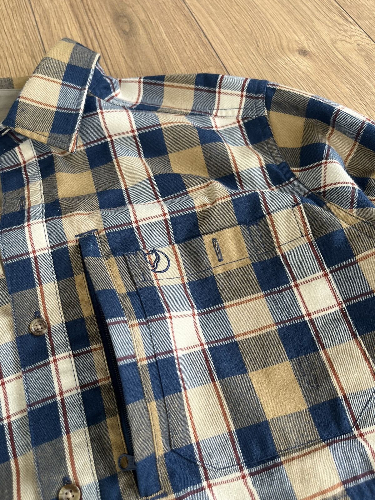 Fjallraven Fjallraven Fjallglim Flannel Checked Shirt Size US XXL / EU 58 / 5 - 3 Thumbnail