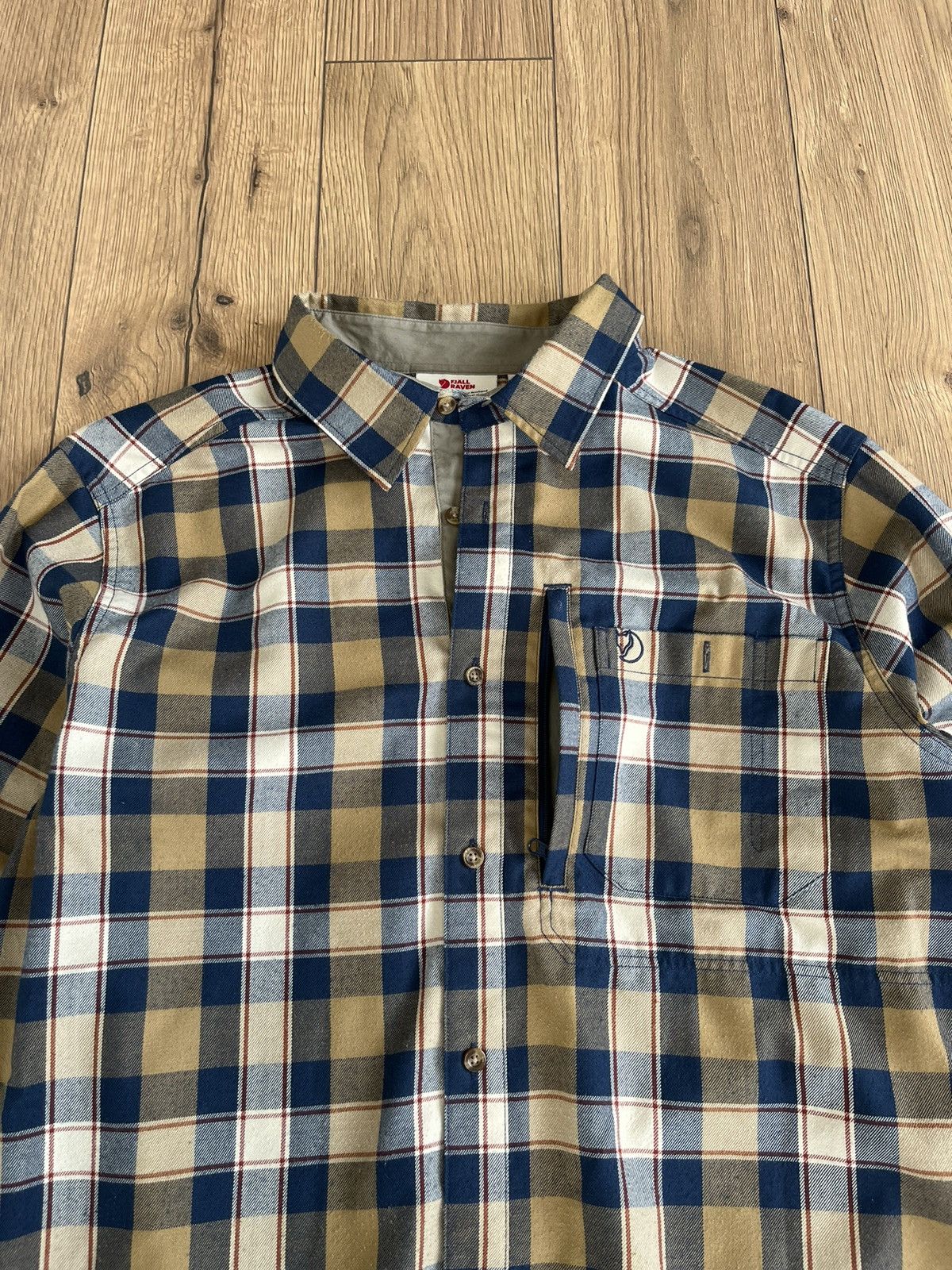 Fjallraven Fjallraven Fjallglim Flannel Checked Shirt Size US XXL / EU 58 / 5 - 2 Thumbnail