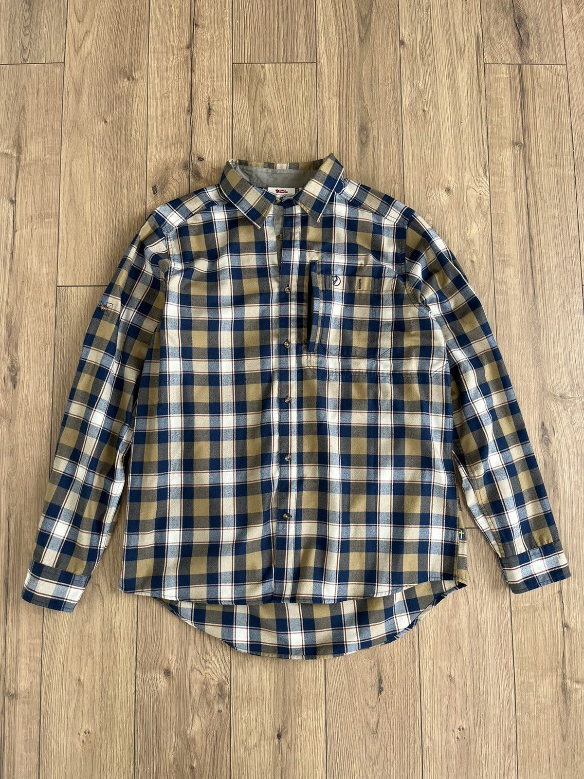 Fjallraven Fjallraven Fjallglim Flannel Checked Shirt Size US XXL / EU 58 / 5 - 1 Thumbnail
