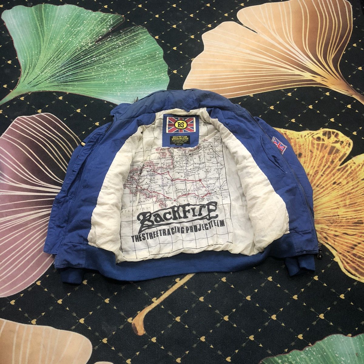 Japanese Brand × Vintage RARE BACKFIRE BOMBER JACKET Size US M / EU 48-50 / 2 - 4 Thumbnail