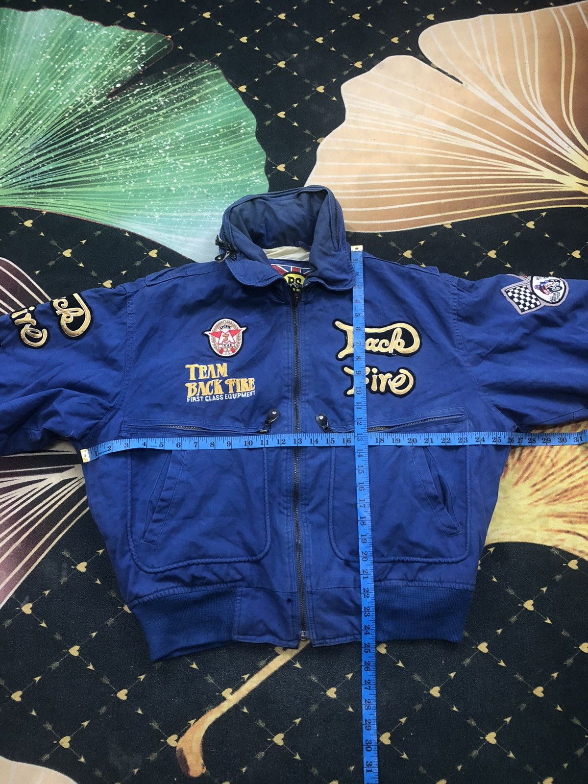 Japanese Brand × Vintage RARE BACKFIRE BOMBER JACKET Size US M / EU 48-50 / 2 - 9 Thumbnail