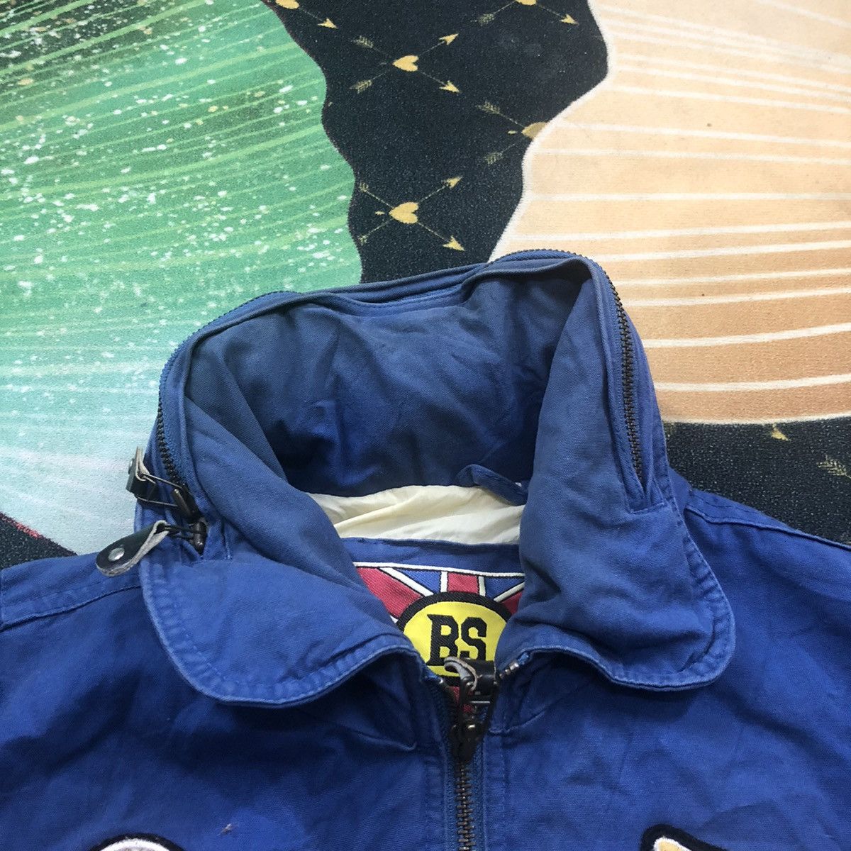 Japanese Brand × Vintage RARE BACKFIRE BOMBER JACKET Size US M / EU 48-50 / 2 - 3 Thumbnail