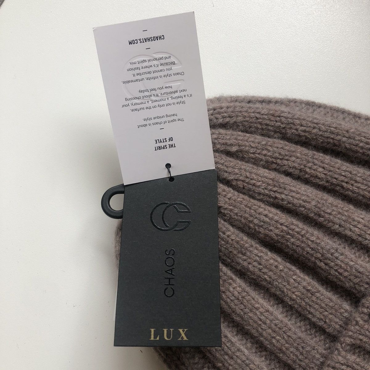 Other Chaos Lux Cashmere/Merino wool Beanie Size ONE SIZE - 3 Thumbnail