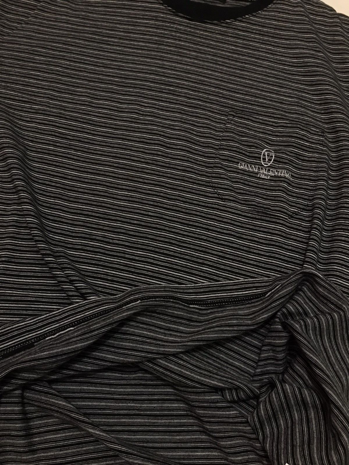Gianni Valentino × Valentino Vintage Gianni Valentino Single Pocket TShirt Size US L / EU 52-54 / 3 - 8 Thumbnail