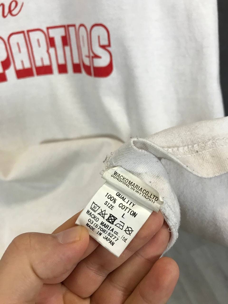 Wacko Maria Wacko Maria Guality Parties made in Japan tee Size US L / EU 52-54 / 3 - 6 Thumbnail