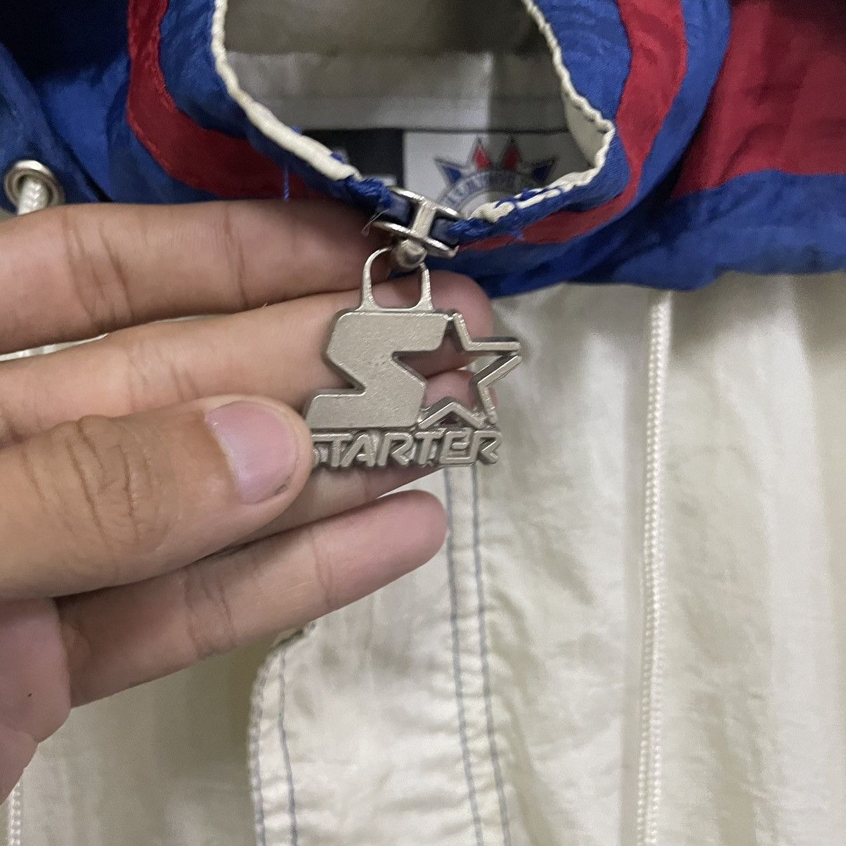 USA Olympics × Vintage 💥 STARTER ANORAK OLYMPIC ATLANTA 1996 SWEATER JACKET Size US M / EU 48-50 / 2 - 11 Thumbnail