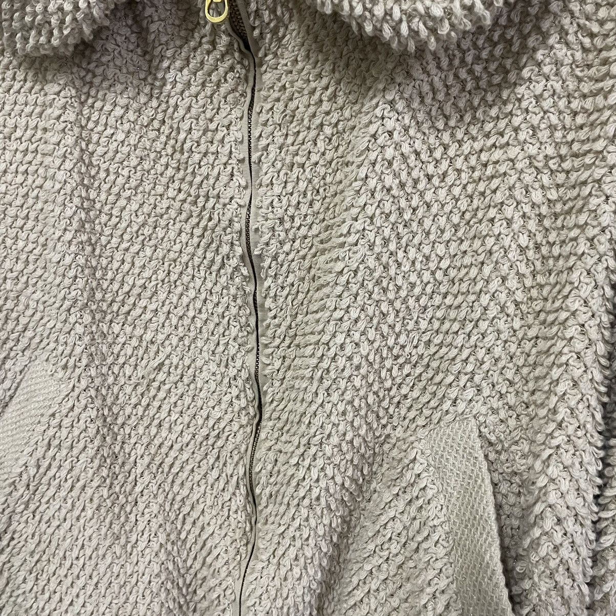 Issey Miyake × Tsumori Chisato 💥 TSUMORI CHISATO FURRY KNIT CROP JACKET Size L / US 10 / IT 46 - 8 Thumbnail