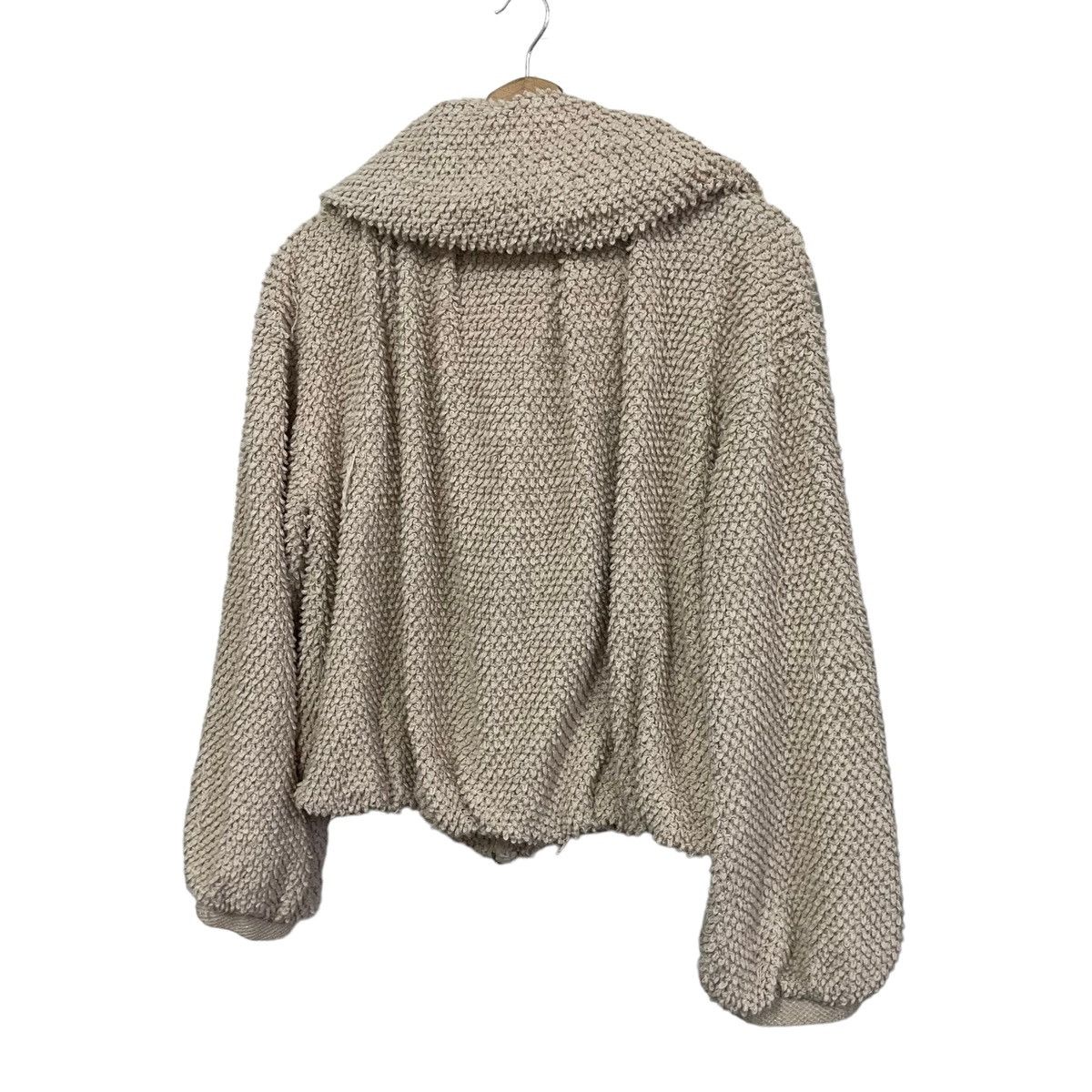 Issey Miyake × Tsumori Chisato 💥 TSUMORI CHISATO FURRY KNIT CROP JACKET Size L / US 10 / IT 46 - 7 Thumbnail