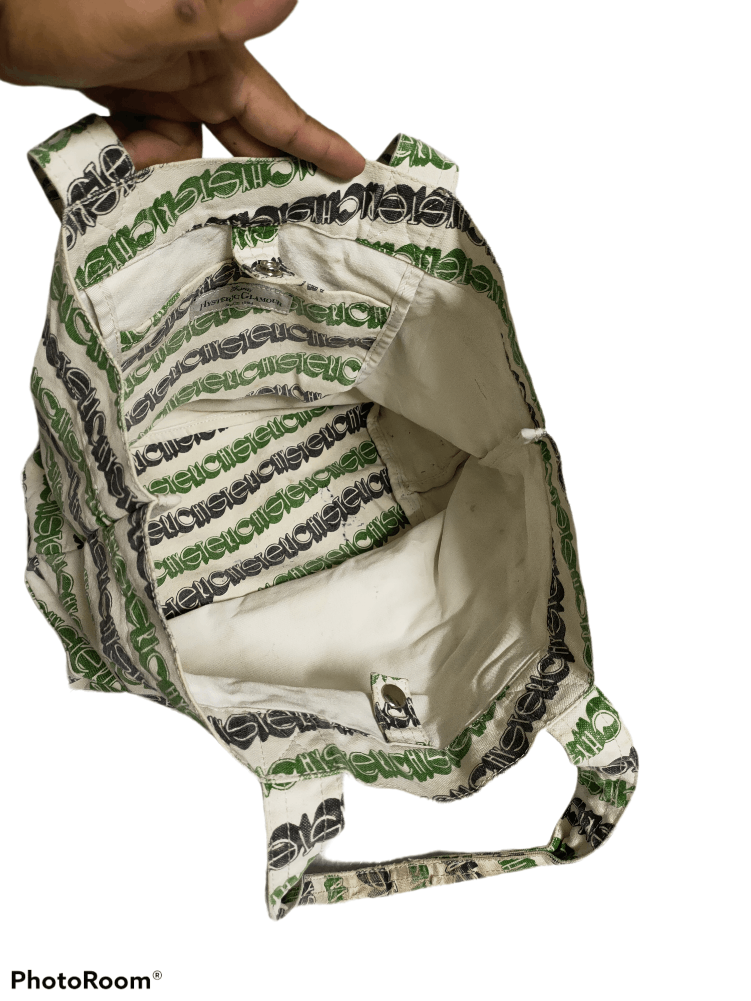 Hysteric Glamour 🔥Hott🔥Hysteric Glamour Tote Bag Full Print Design Size ONE SIZE - 3 Thumbnail
