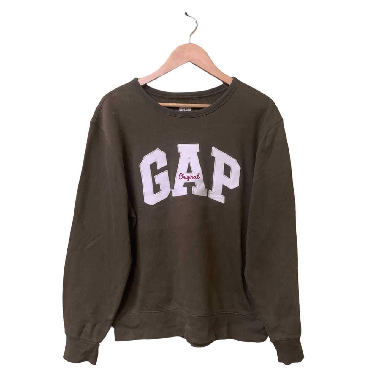 Gap Gap sweatshirt spell out big logo embroidery Size US L / EU 52-54 / 3 - 1 Thumbnail