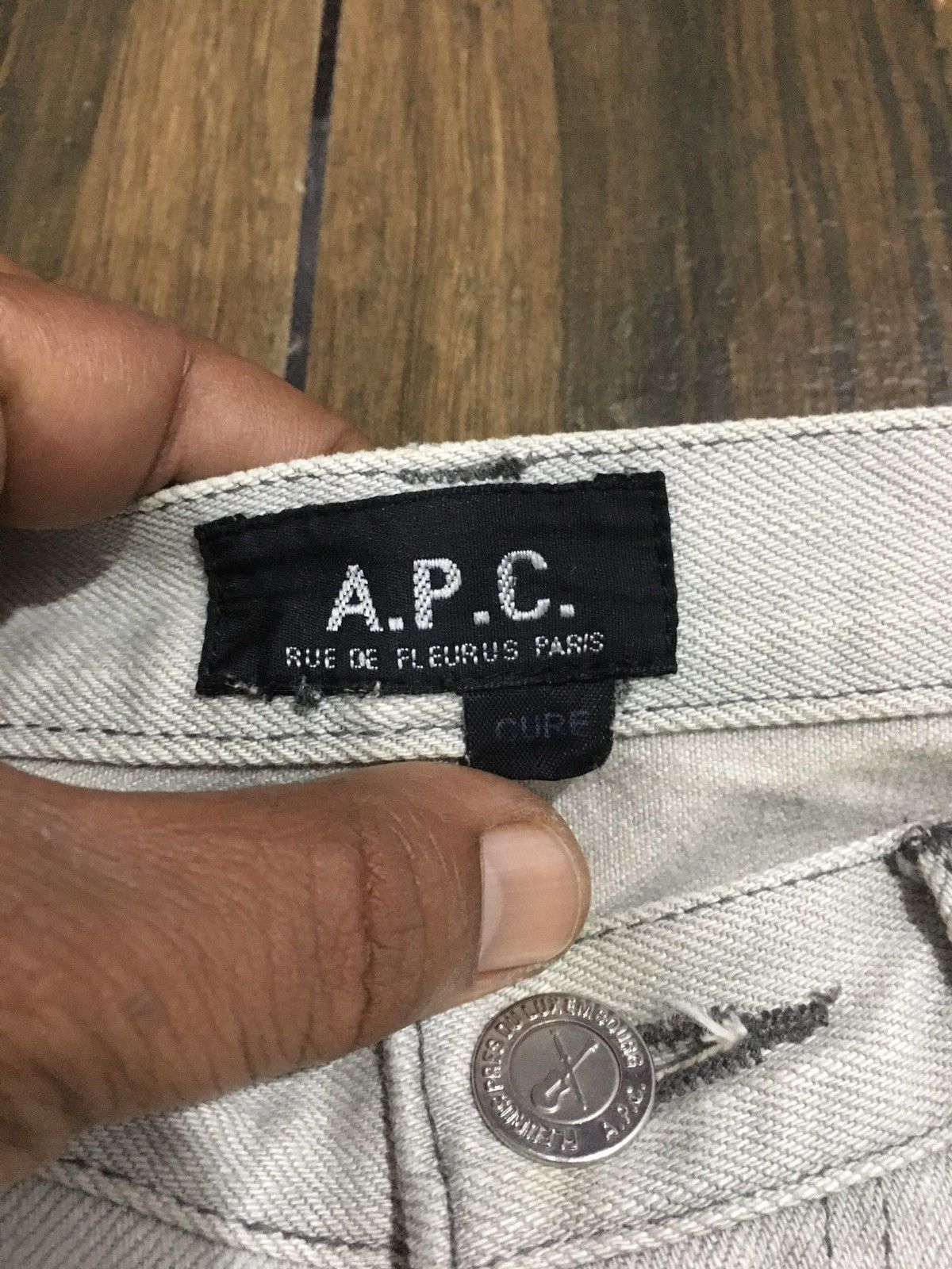 A.P.C. × Vintage Rare Colour A.P.C. Grey Denim Size US 32 / EU 48 - 4 Thumbnail