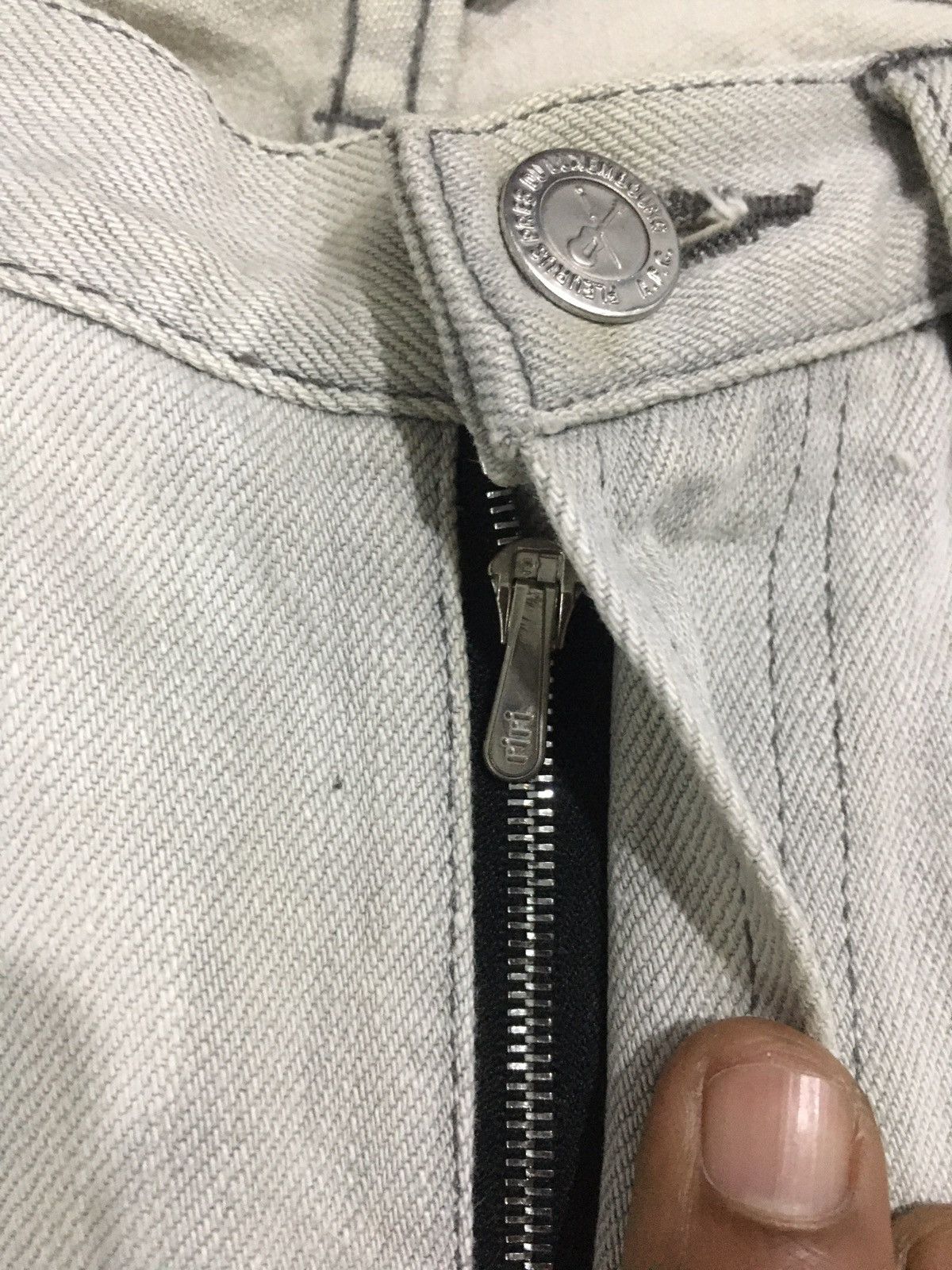 A.P.C. × Vintage Rare Colour A.P.C. Grey Denim Size US 32 / EU 48 - 5 Thumbnail